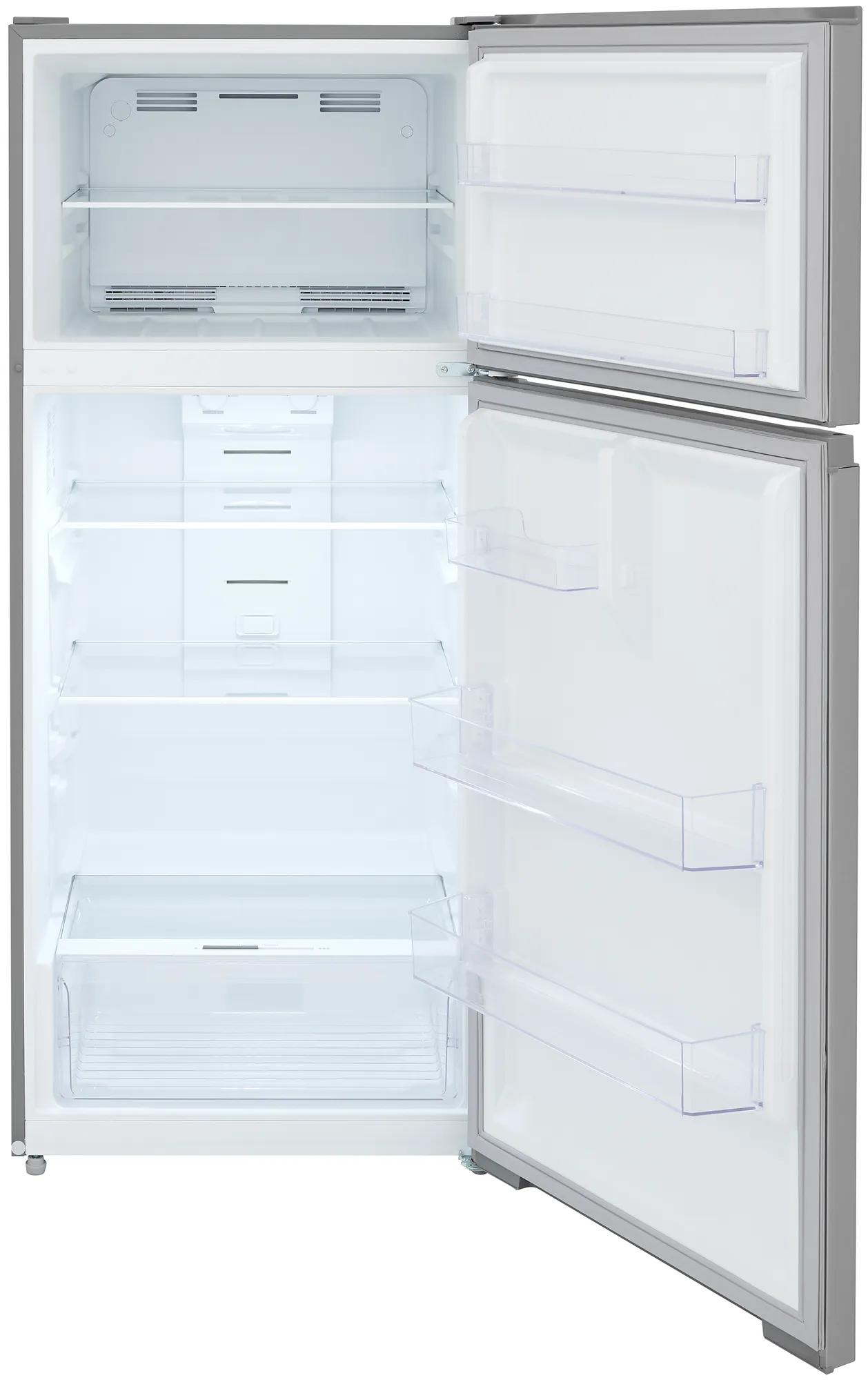 16 Cu. Ft. Garage Ready Top Freezer Refrigerator Stainless Steel-FRTE1622AS