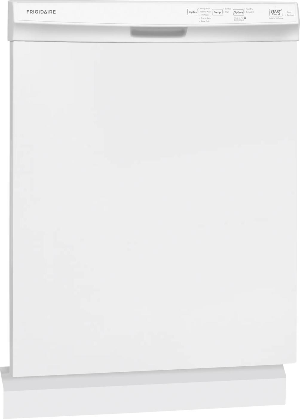 24" Built-In Dishwasher White-FFCD2418UW