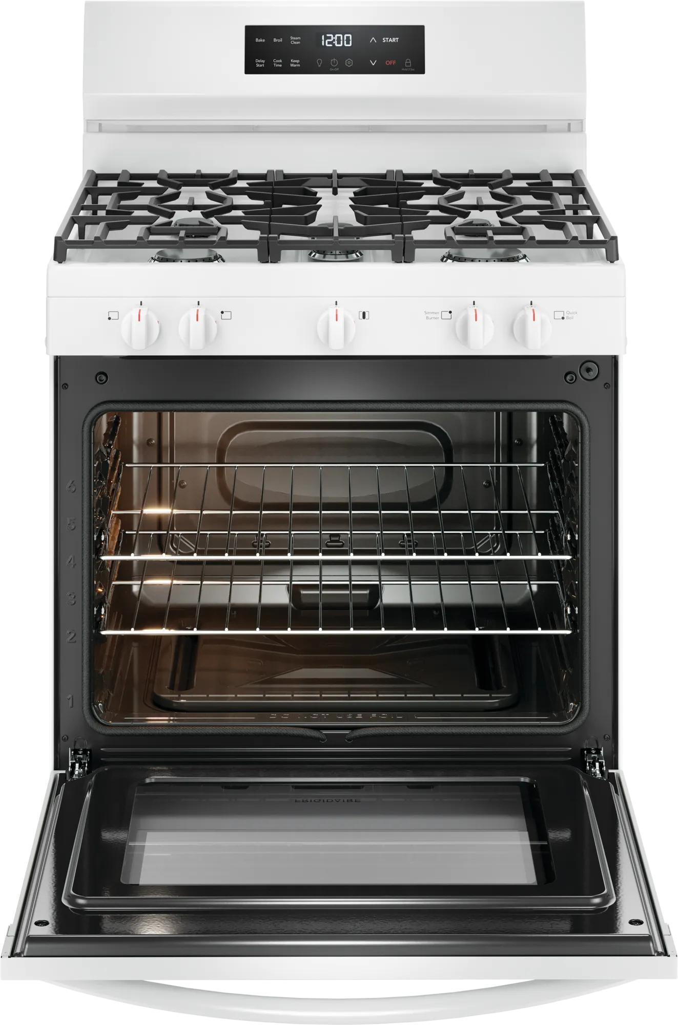 30" Gas Range with Quick Boil White-FCRG3062AW