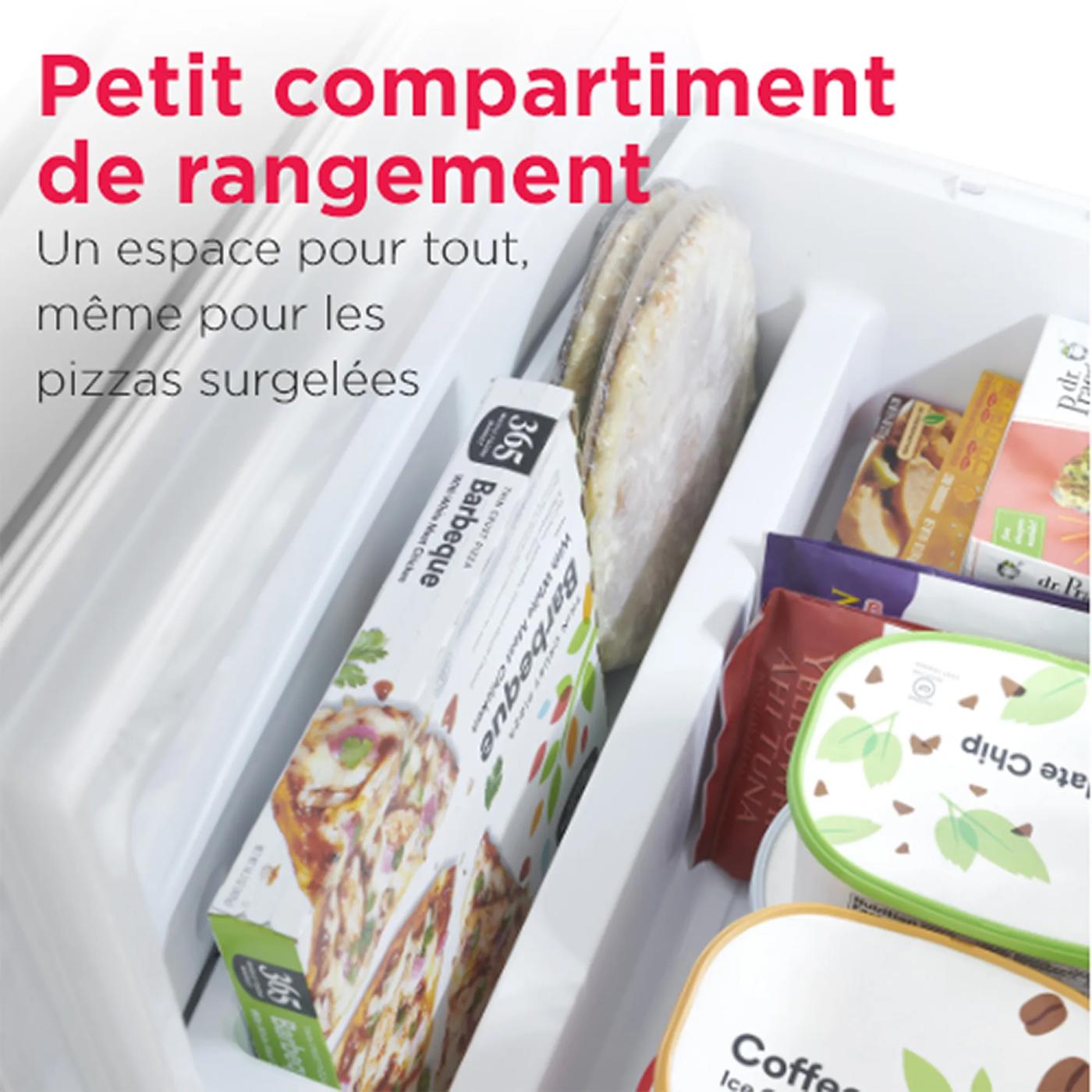 Réfrigérateur à portes françaises de profondeur standard de 20 pi³ Acier inoxydable-GRFS2023AF