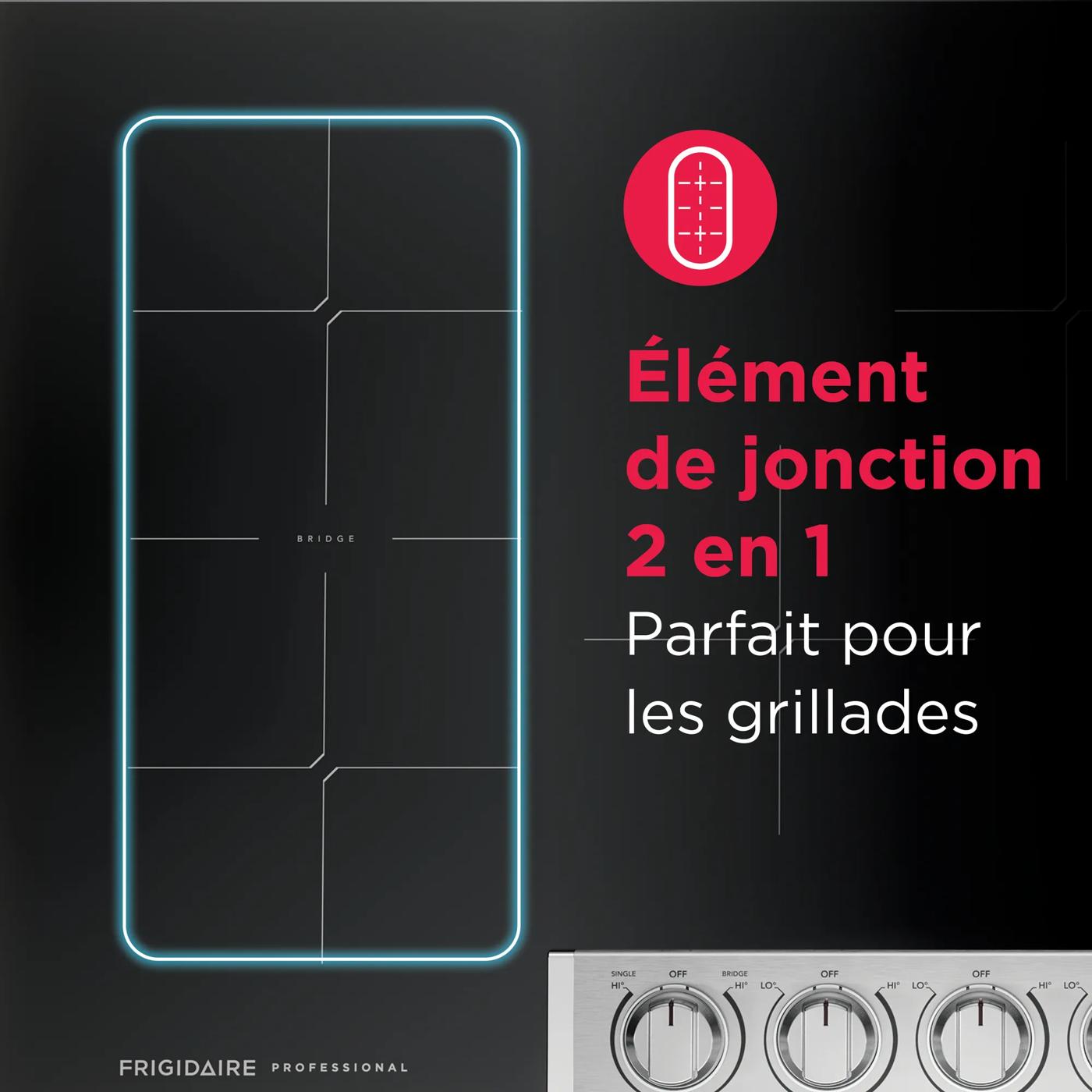 Table de cuisson à induction de 30 po Acier inoxydable-PCCI3080AF