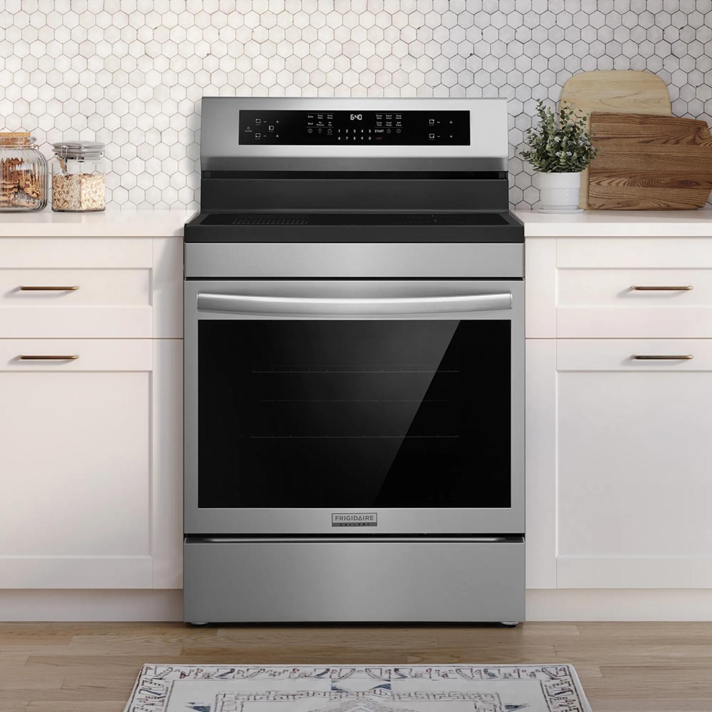 Cuisinière à induction autonome de 30 po avec friture à air chaud Acier inoxydable-GCRI306CBF
