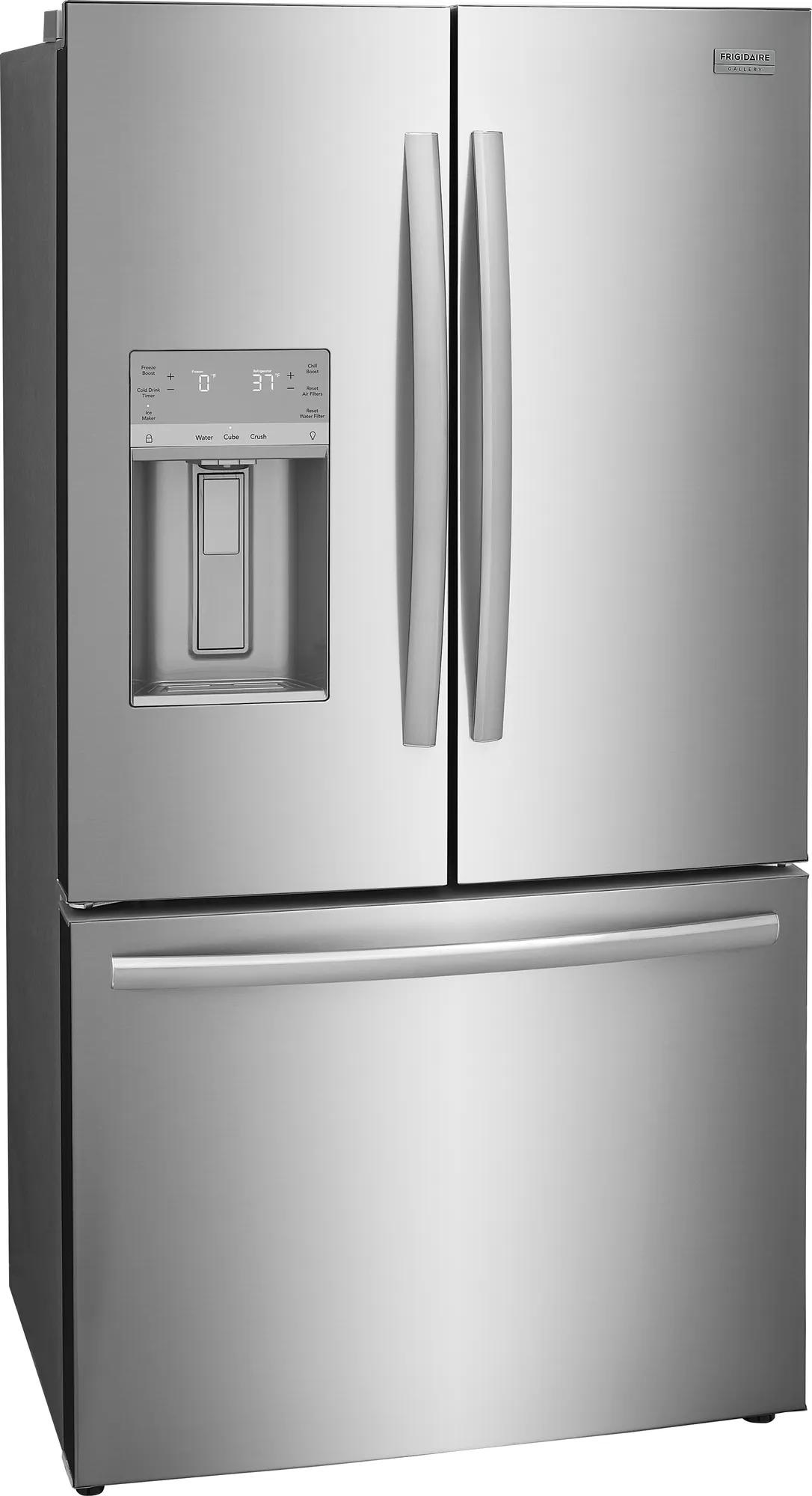 23 Cu. Ft. Counter-Depth French Door Refrigerator Stainless Steel-GRFC2353AF