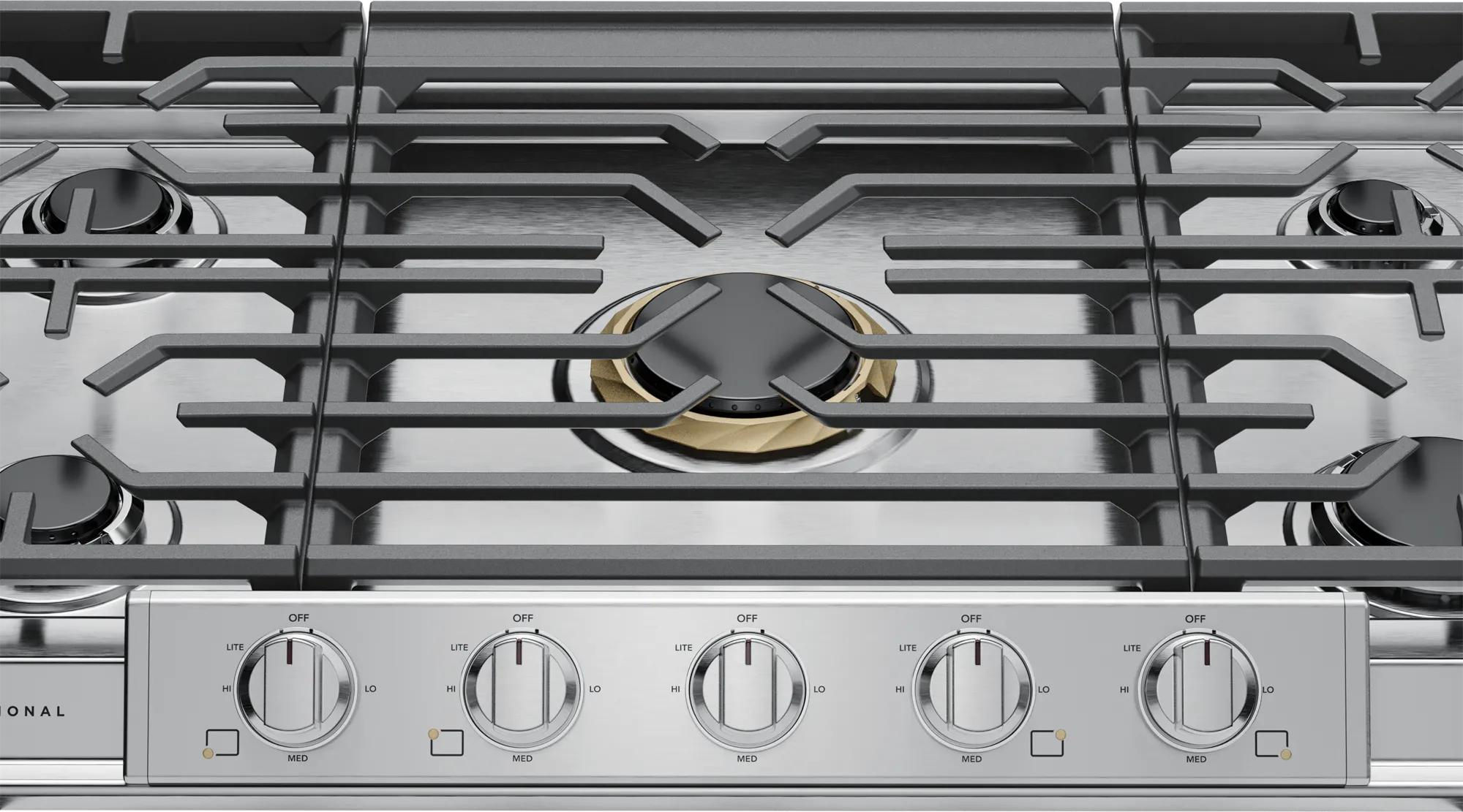 36" Gas Cooktop Stainless Steel-PCCG3680AS
