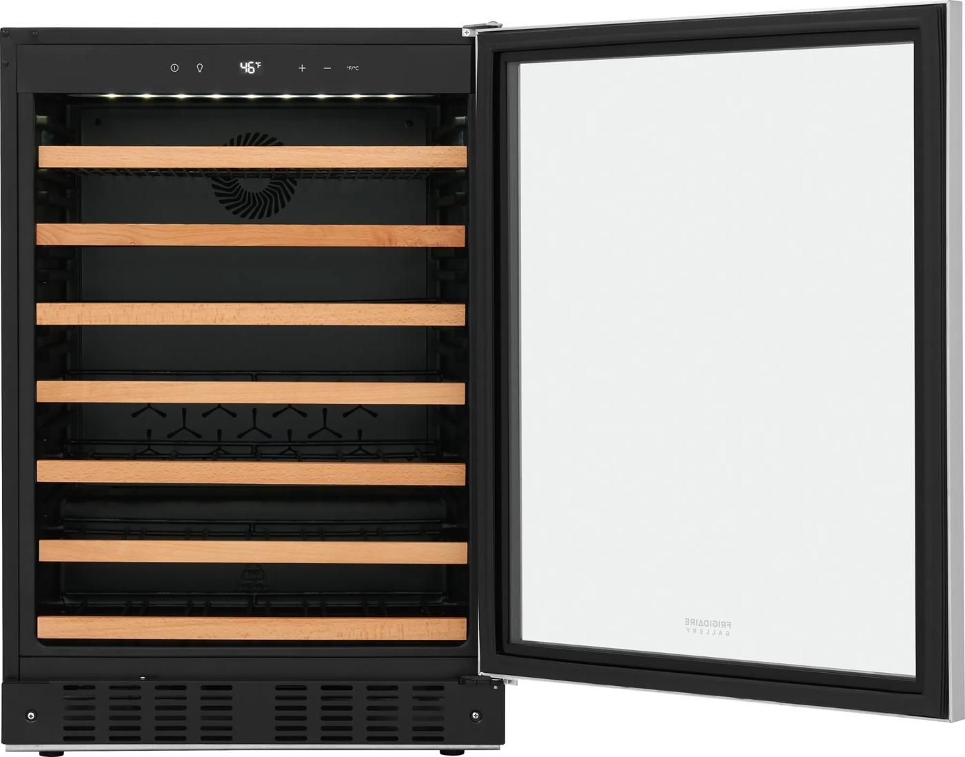 52 Bottle Wine Cooler Stainless Steel-FGWC5233TS