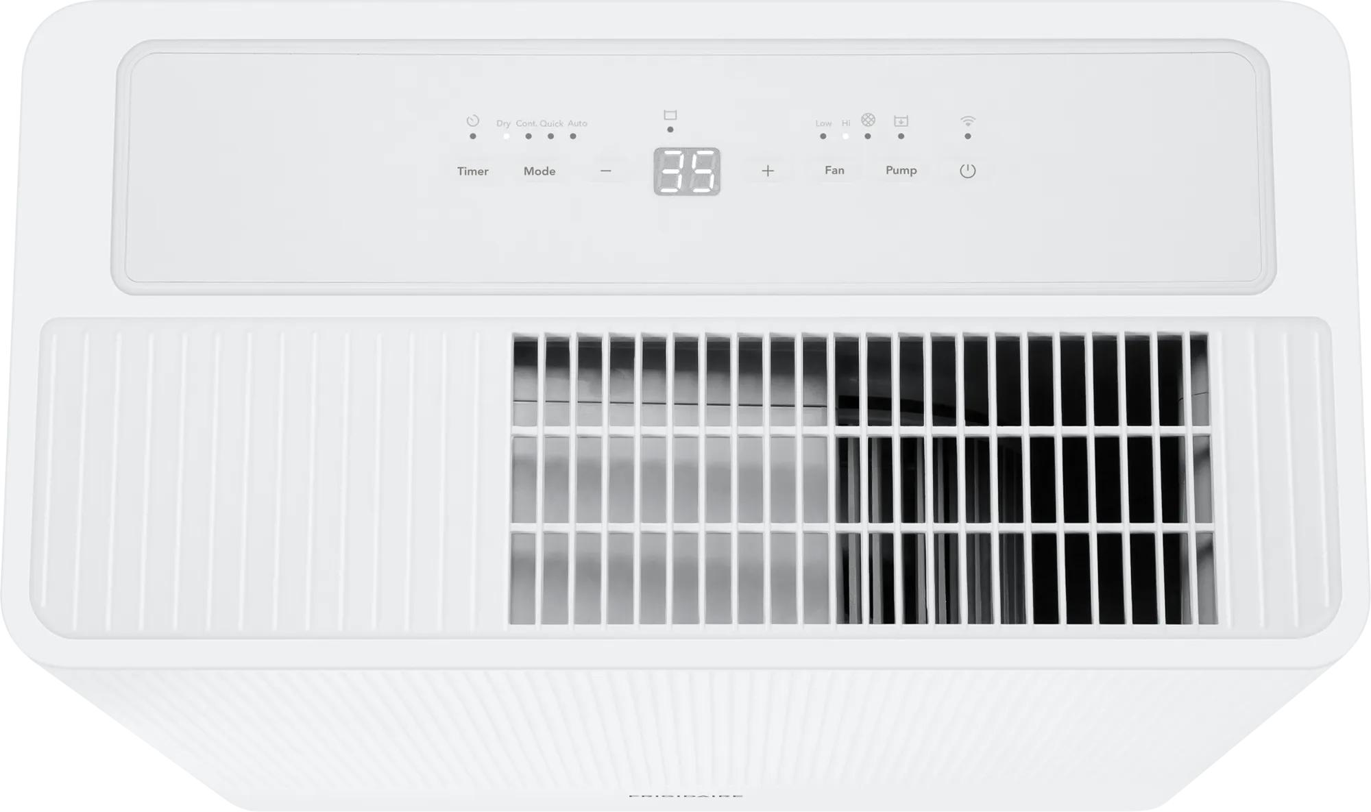 50 Pint Built-In Pump Dehumidifier White-FHDP5033W1