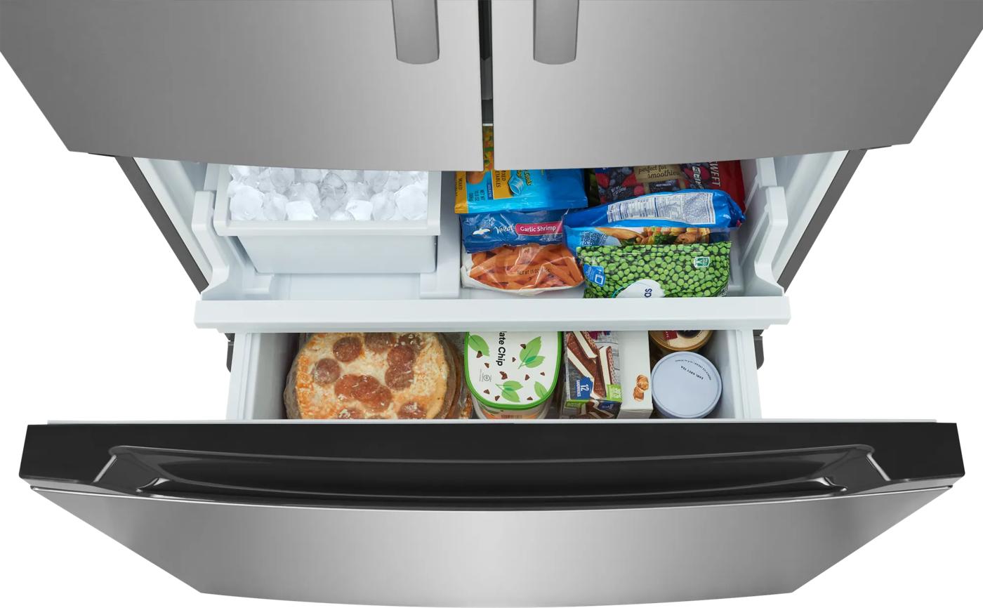 19.8 Cu. Ft. Counter-Depth French Door Refrigerator Stainless Steel-FRFG201LAV