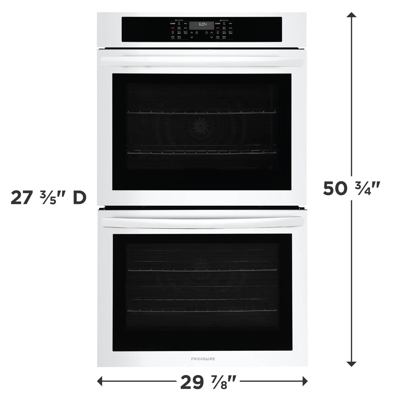 30" Double Wall Oven White-FCWD3030AW