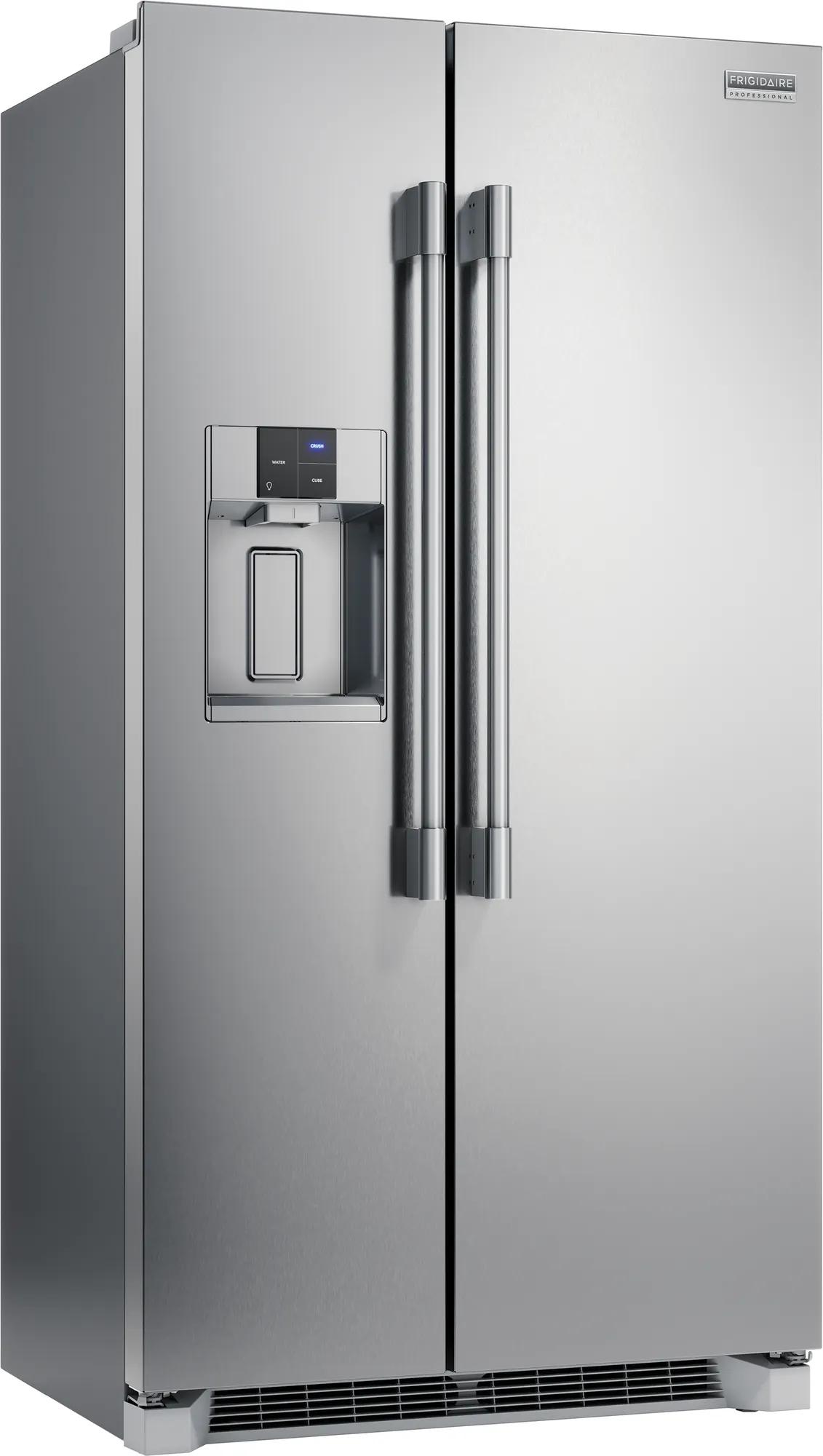 22 Cu. Ft. 36" Counter Depth Side by Side Refrigerator Stainless Steel-PRSC2222AF