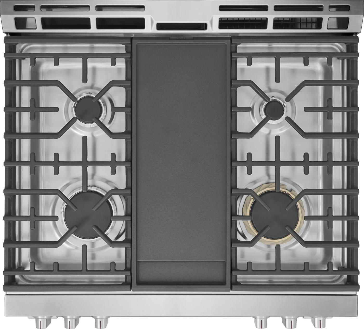 Cuisinière au gaz de 30 po (76,2 cm) avec pizza cuite sur pierre Acier inoxydable-PCFG3085BF