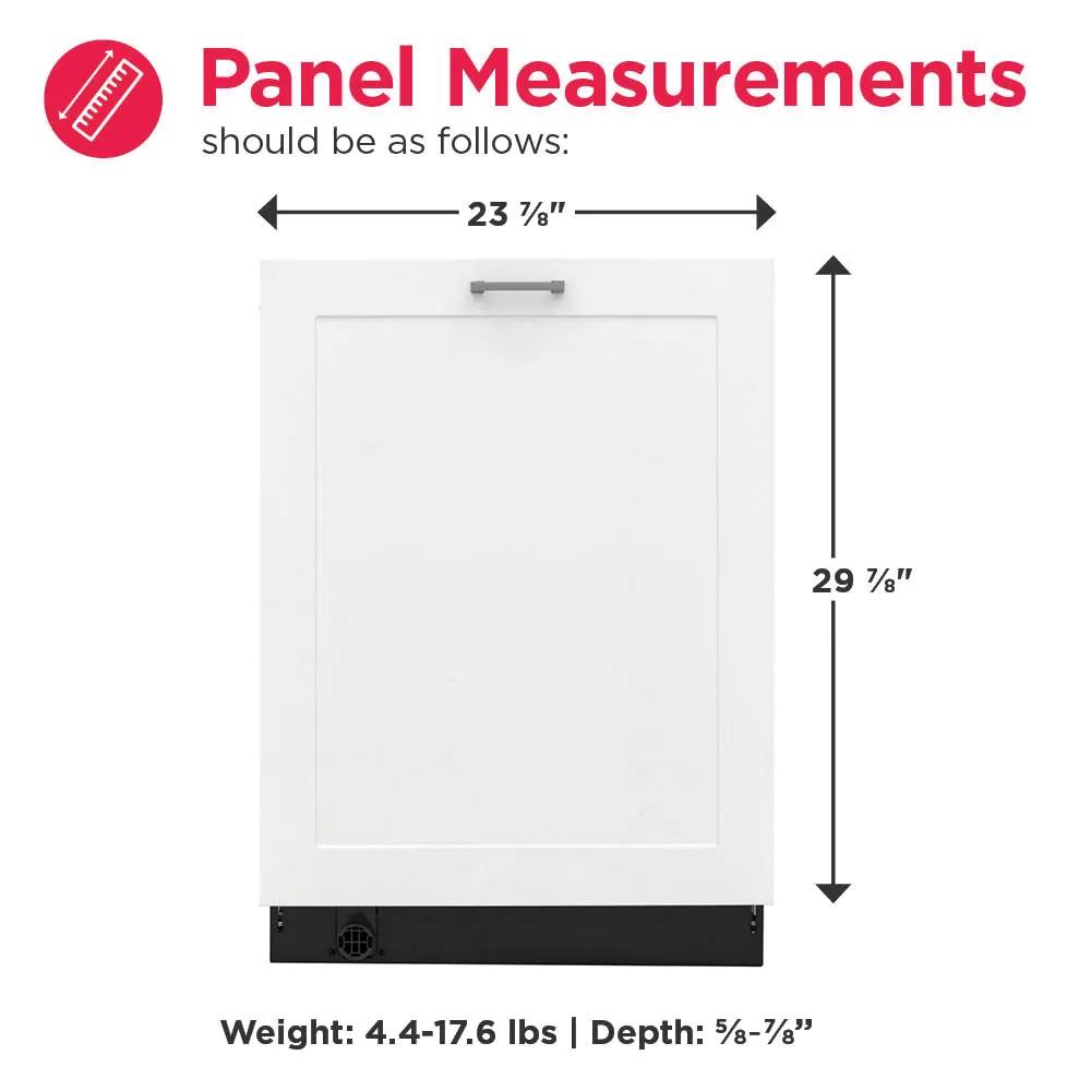 Lave-Vaisselle Encastrable de 24" avec Panneau Personnalisé Panneau-FDSR4501AP