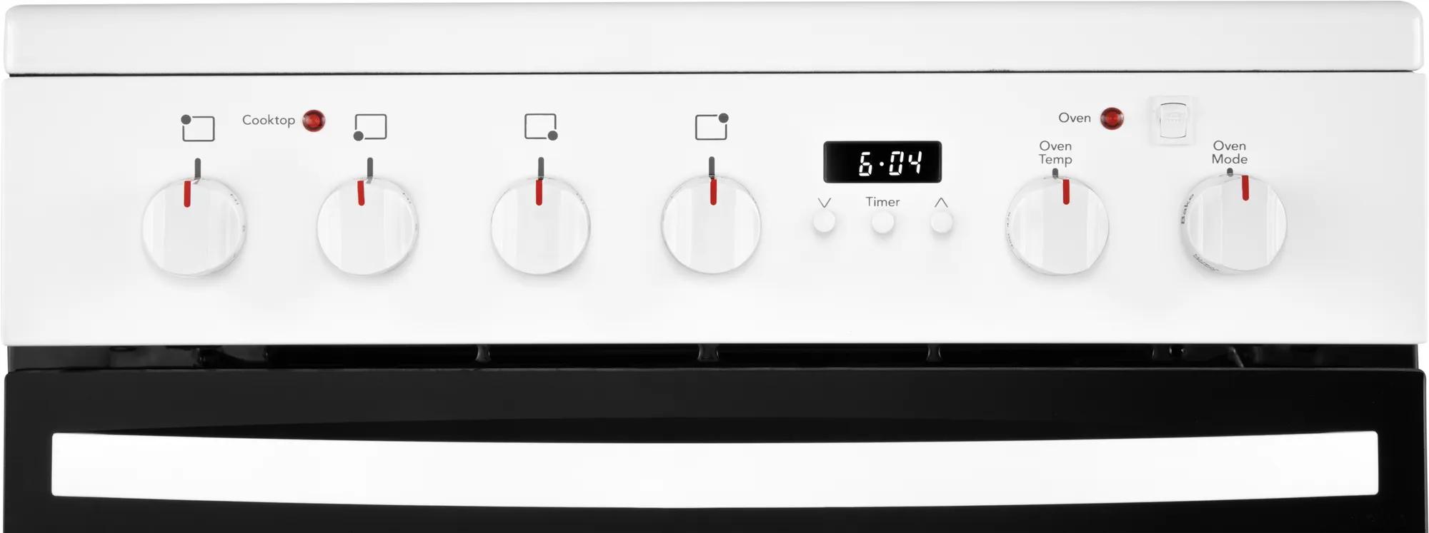 Cuisinière électrique autoportante de 24 po Blanc-FCFC241CAW