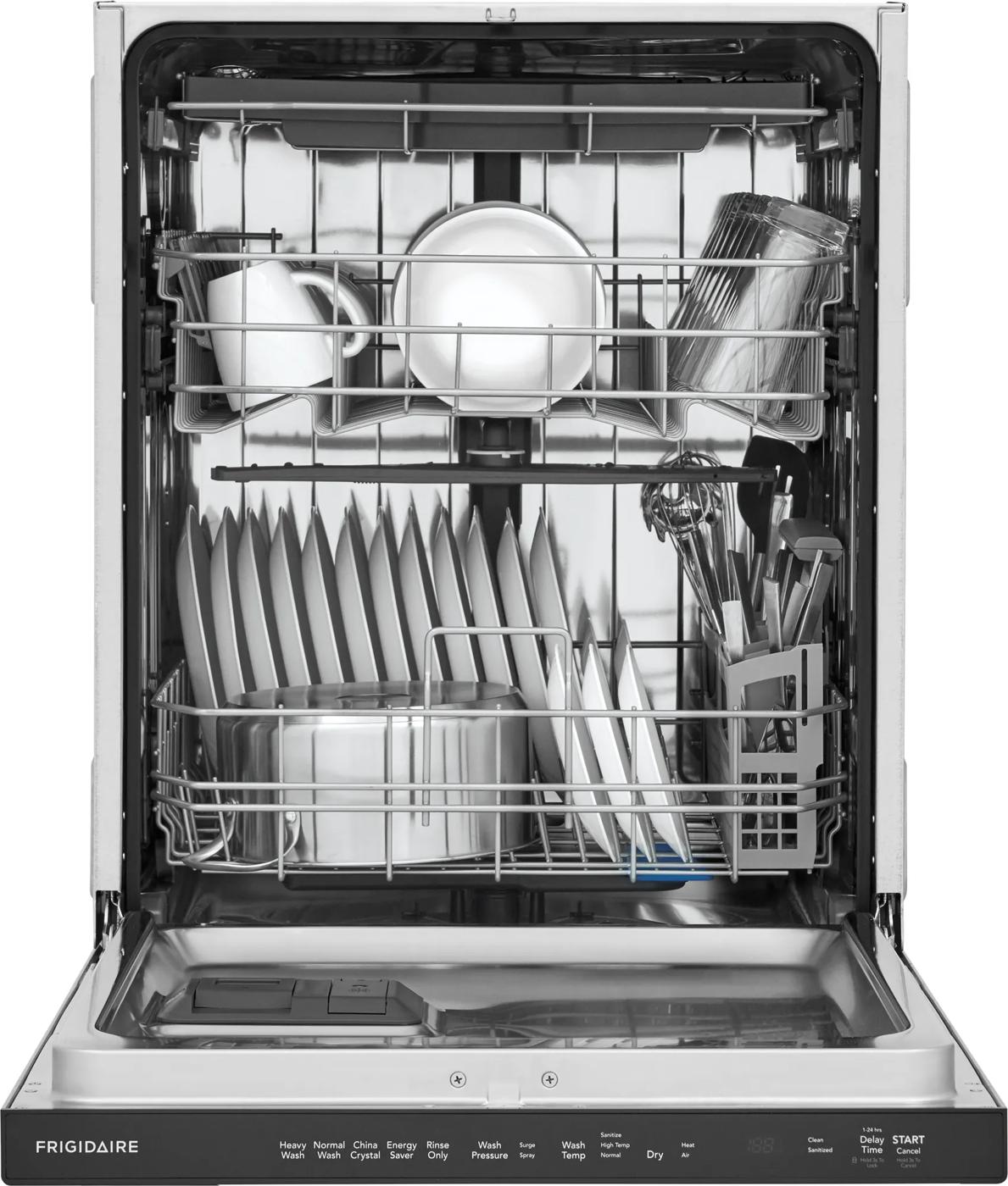 24" Stainless Steel Tub Built-In Dishwasher Stainless Steel-FDSP4501AS