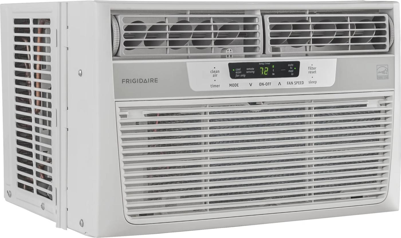 8,000 BTU Window-Mounted Room Air Conditioner White-FFRE0833S1