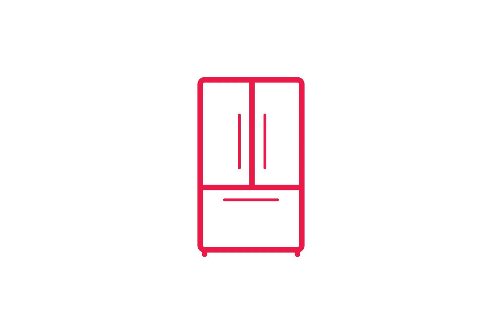 S’installe sur les modèles de réfrigérateurs Frigidaire Gallery et Professional à 3 portes