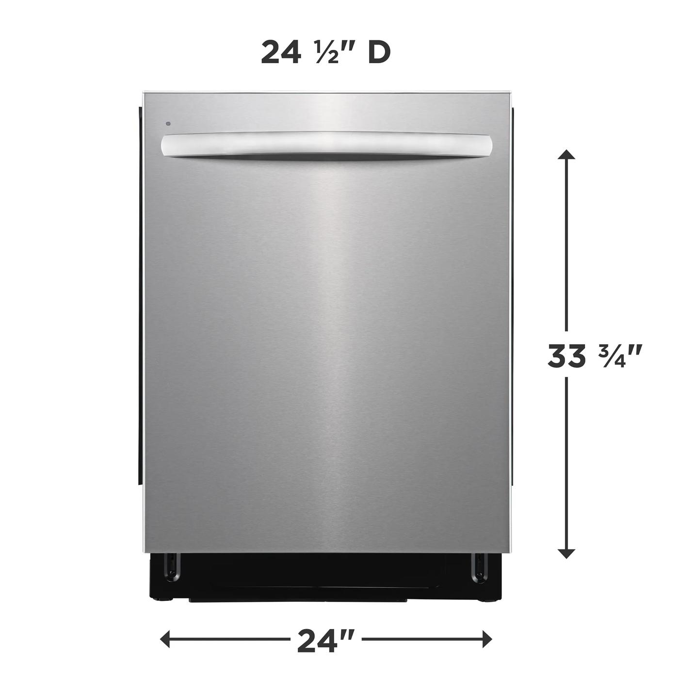 24" Dishwasher Stainless Steel-FDSH4502BF