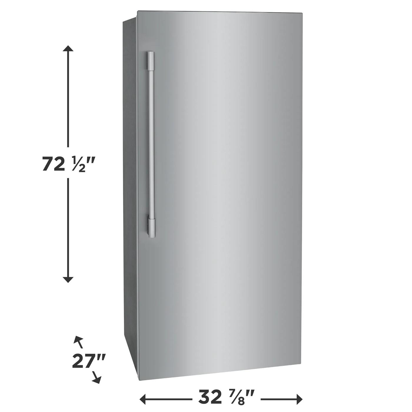 19 Cu. Ft. Single-Door Refrigerator Stainless Steel-FPRU19F8WF
