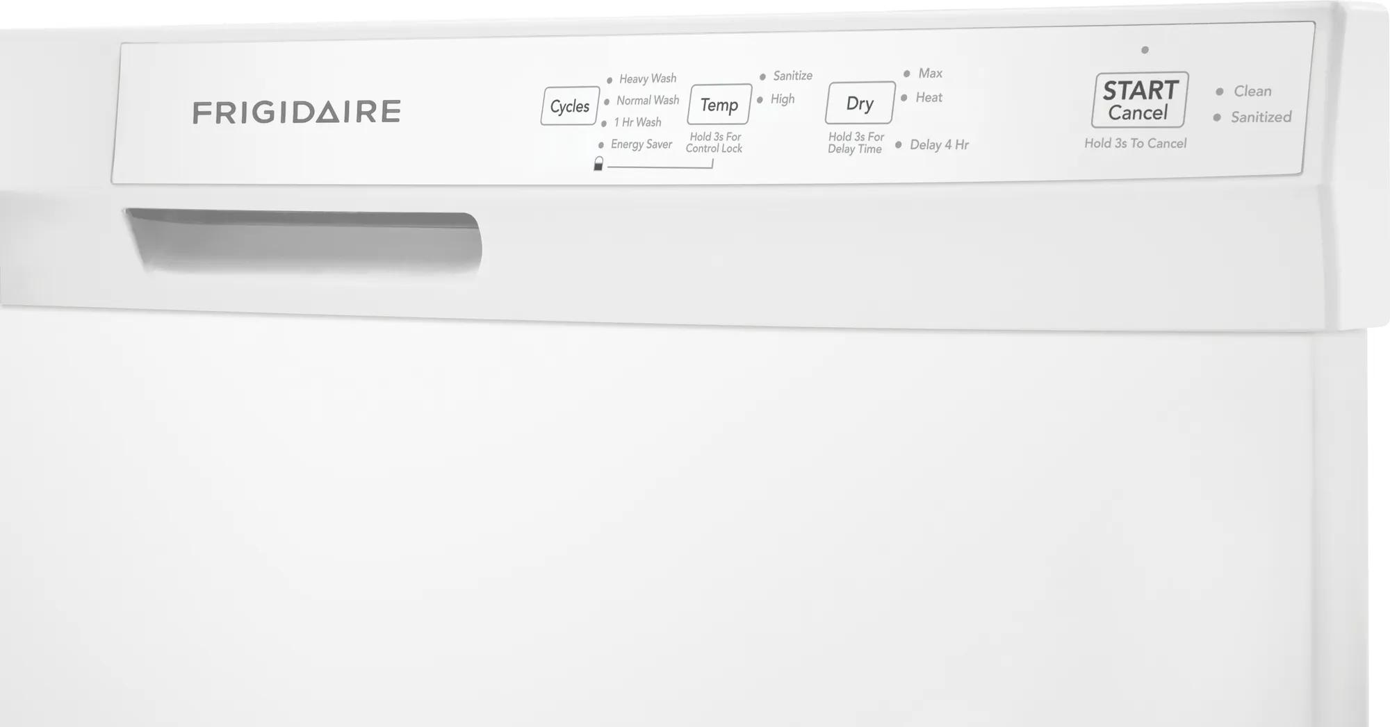 24" Built-In Dishwasher White-FDPC4314AW