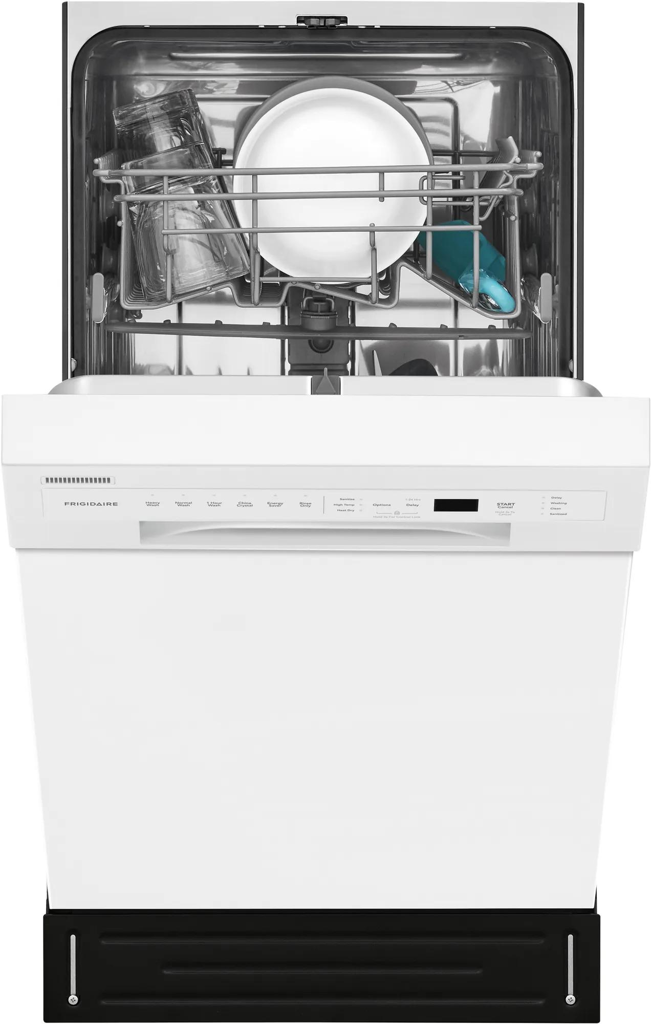 18" Built-In Dishwasher White-FFBD1831UW