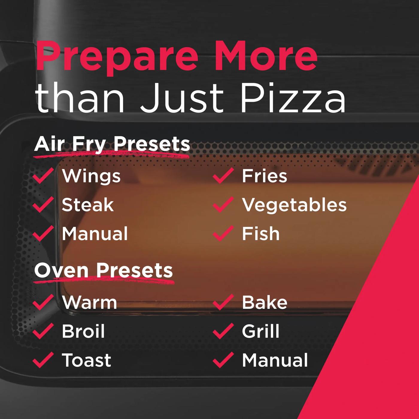 Indoor Pizza Oven Black-FRPO210BC