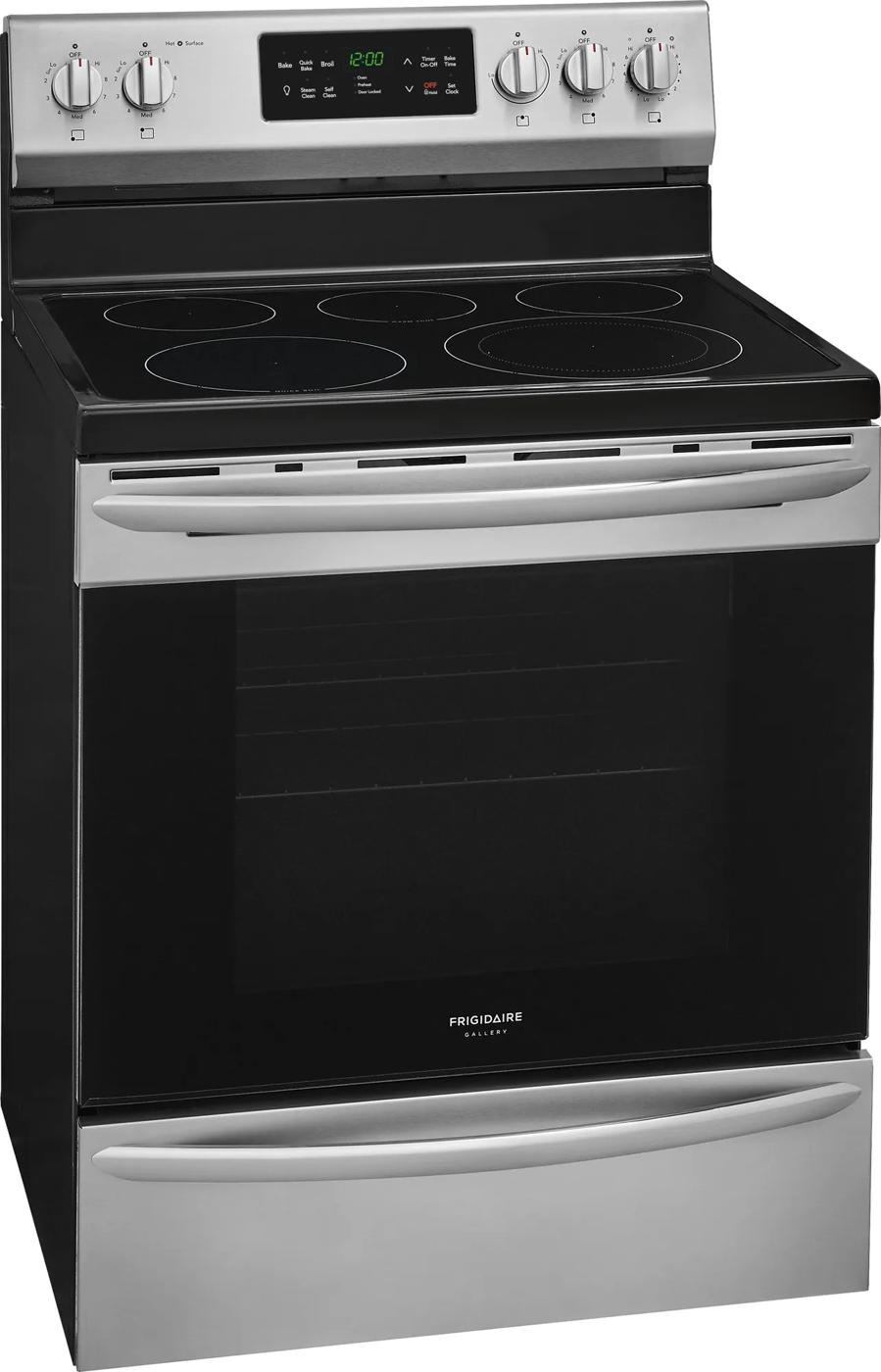 30" Electric Range Stainless Steel-CGEF3036UF