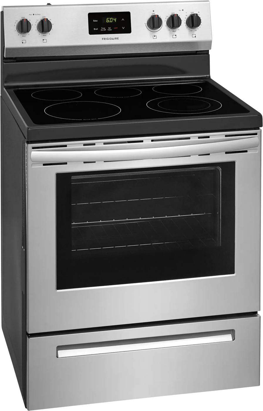 30" Electric Range Stainless Steel-FCRE305CAS