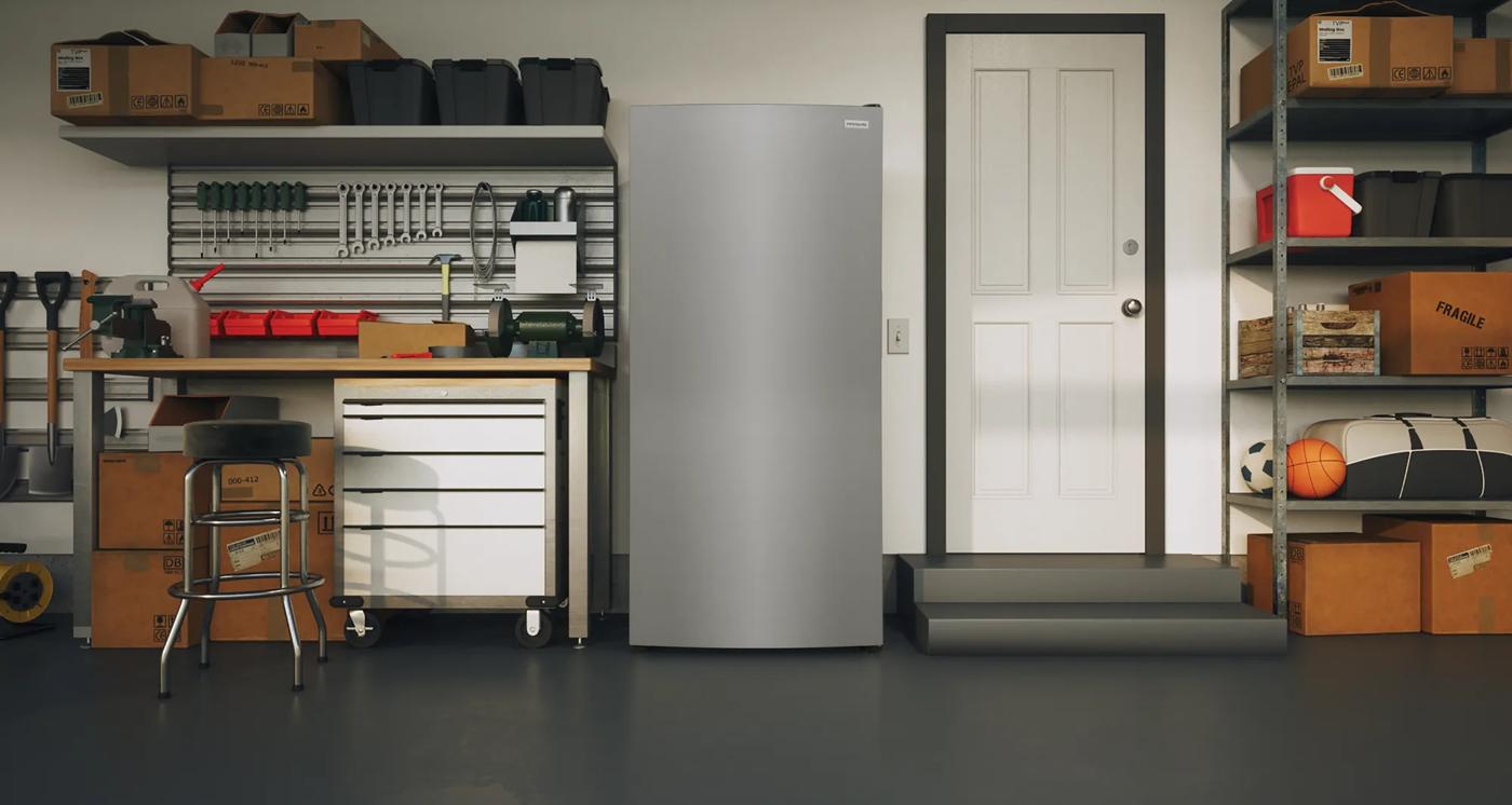 Congélateur vertical de 20 pi³ Acier inoxydable-FFUE2022AF