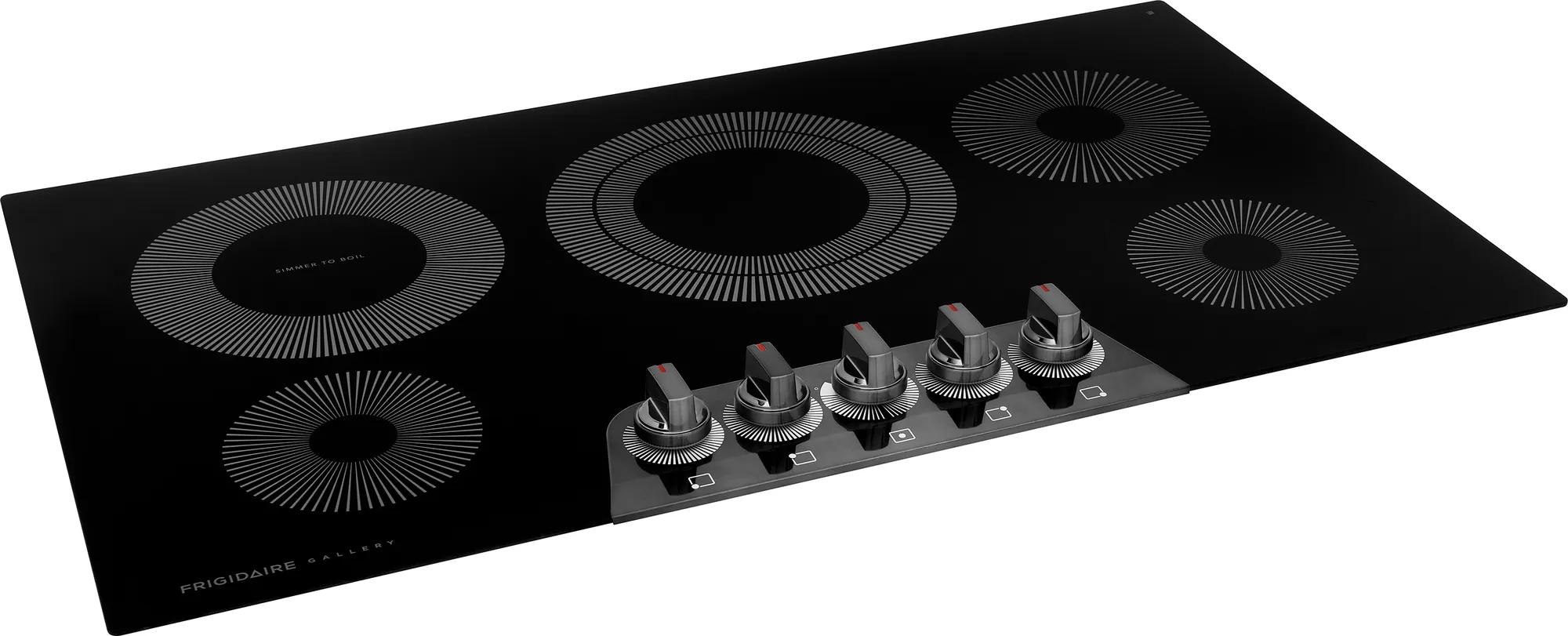 Surface de cuisson électrique de 36 po Acier inoxydable noir-GCCE3670AD