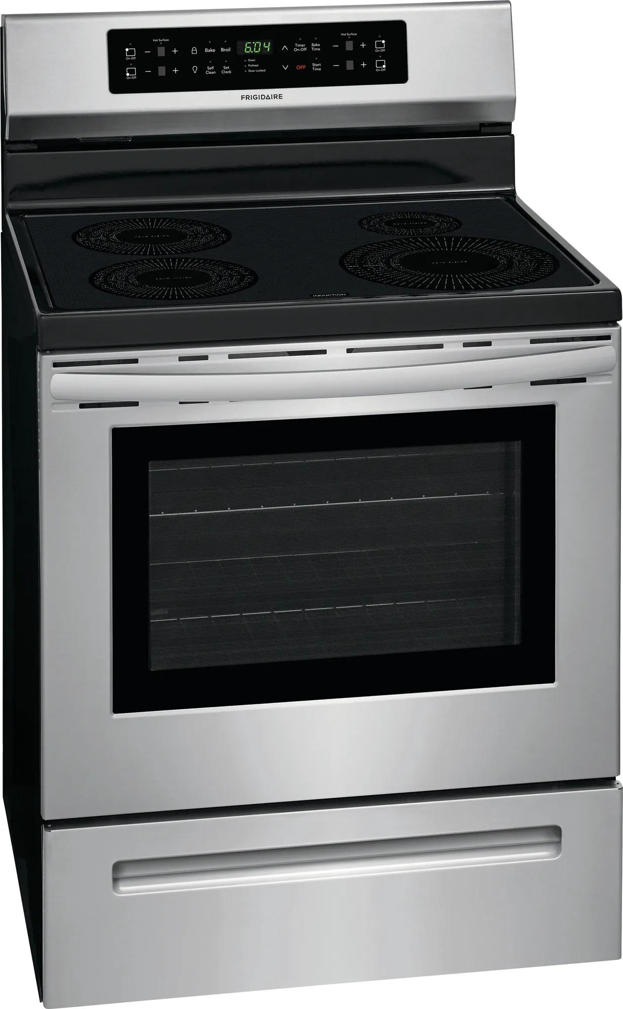 30" Freestanding Induction Range Stainless Steel-CFIF3054TS