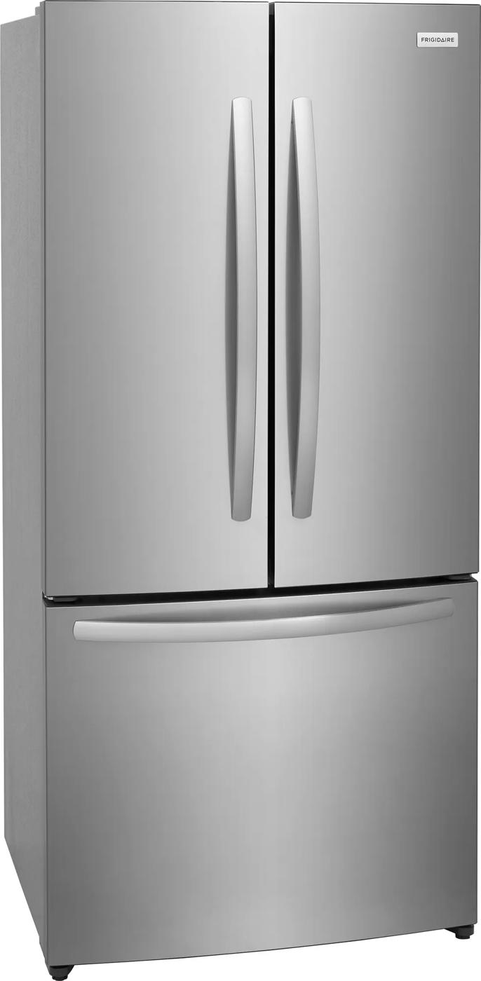 18 Cu. Ft. Counter-Depth French Door Refrigerator Fingerprint-Resistant Stainless Steel Look-FRFG1813AV