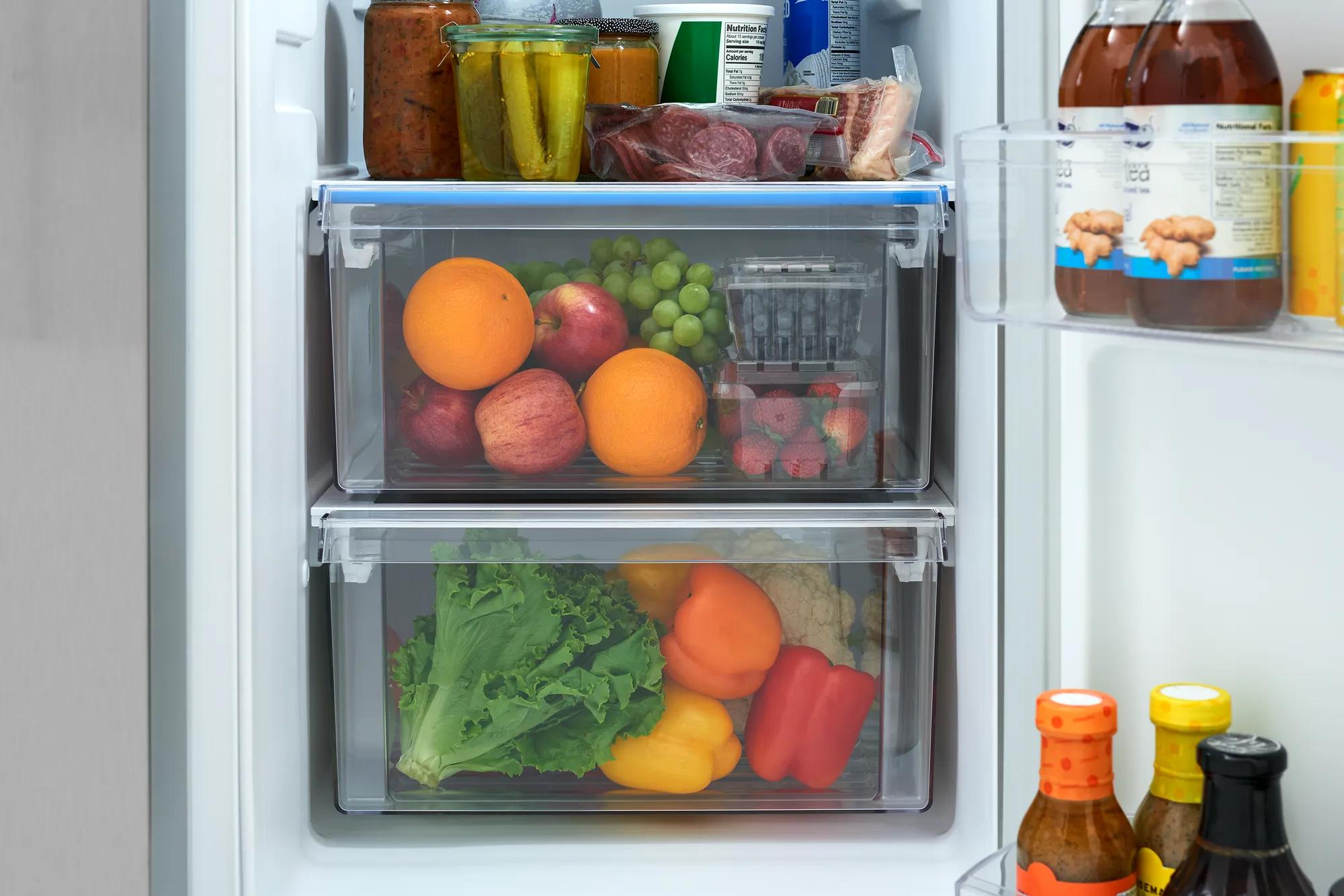 Réfrigérateur côte à côte de 36 pouces à profondeur standard de 26 pi³   Acier inoxydable-FRSN2610AF