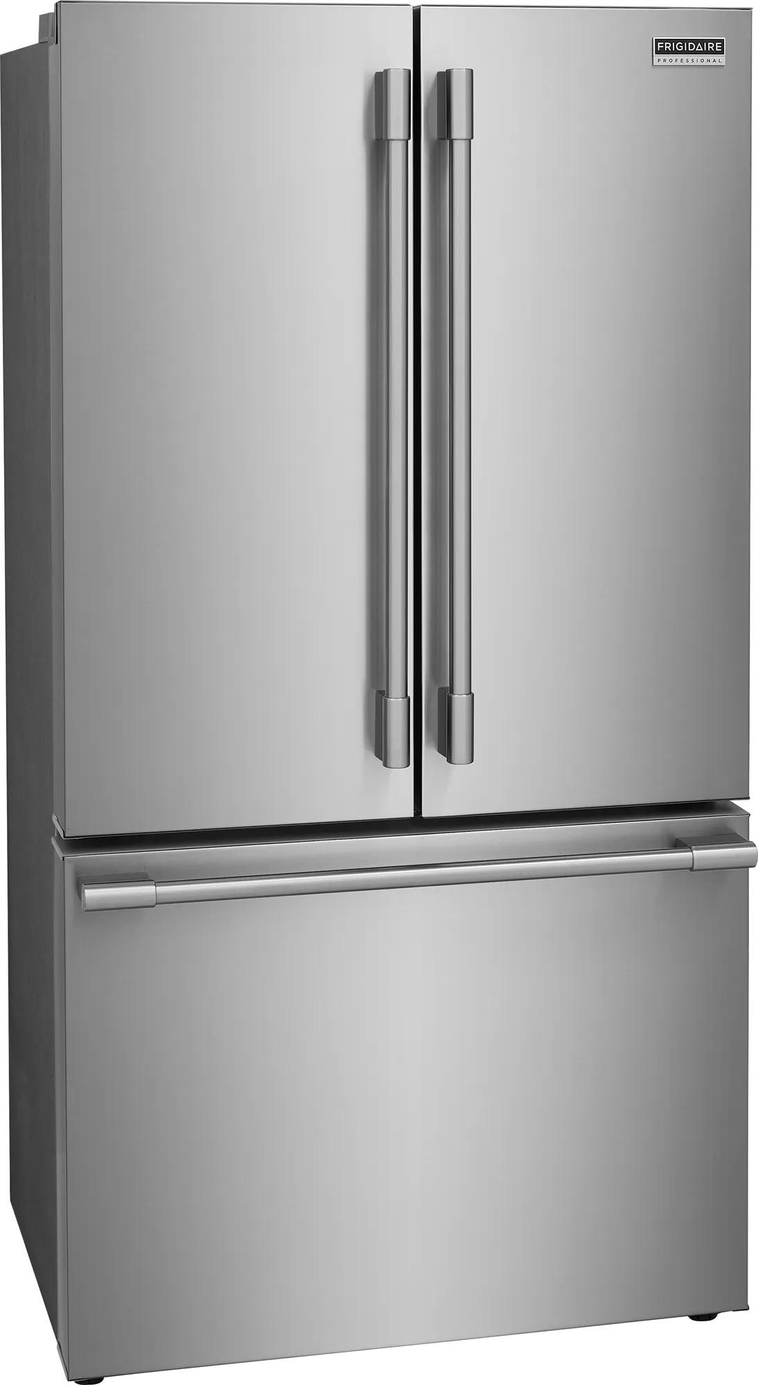 23 Cu. Ft. Counter-Depth French Door Refrigerator Stainless Steel-PRFG2383AF