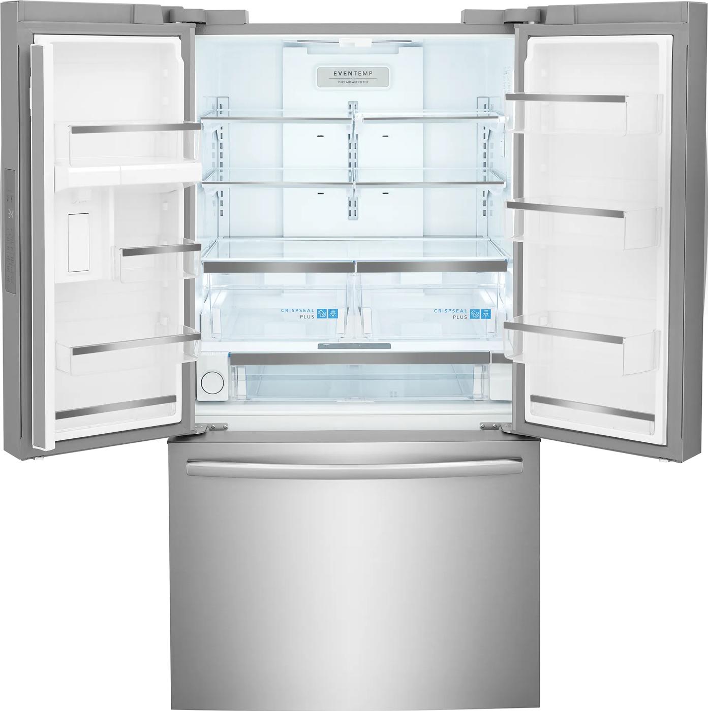 29 Cu. Ft. Standard-Depth French Door Refrigerator Stainless Steel-GRFN2853AF