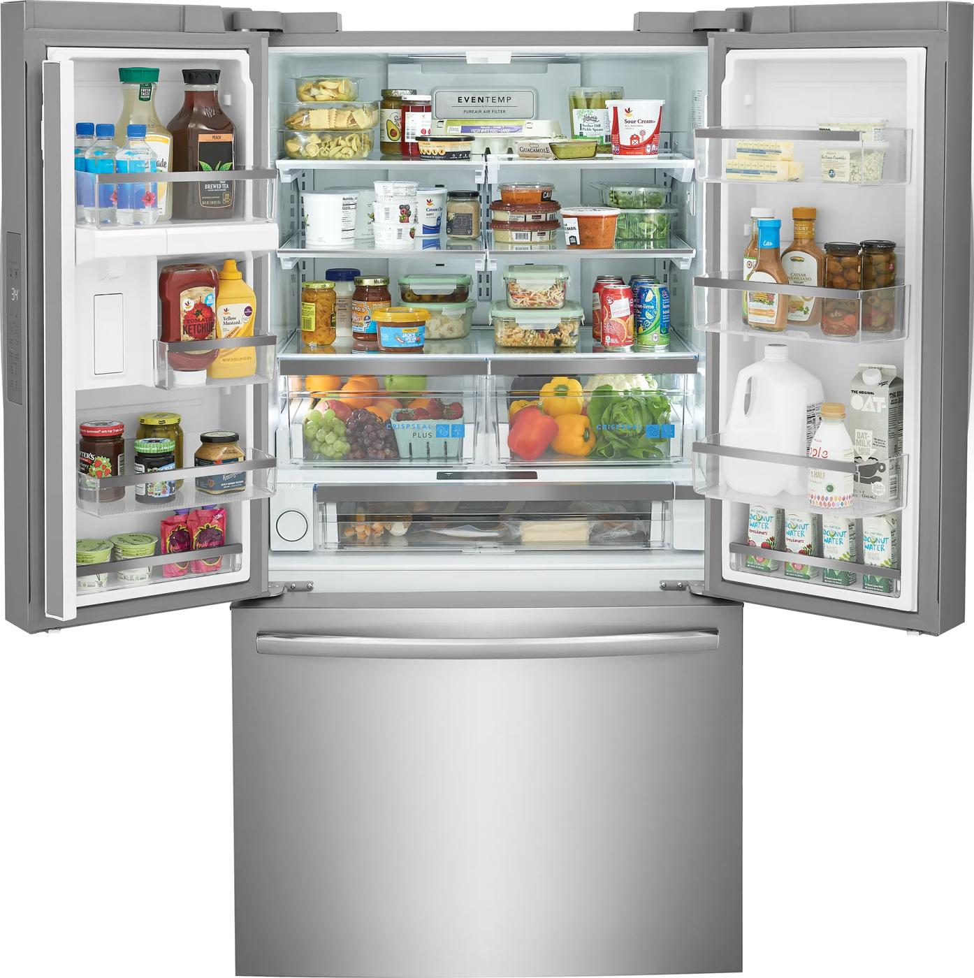 29 Cu. Ft. Standard-Depth French Door Refrigerator Stainless Steel-GRFN2853AF