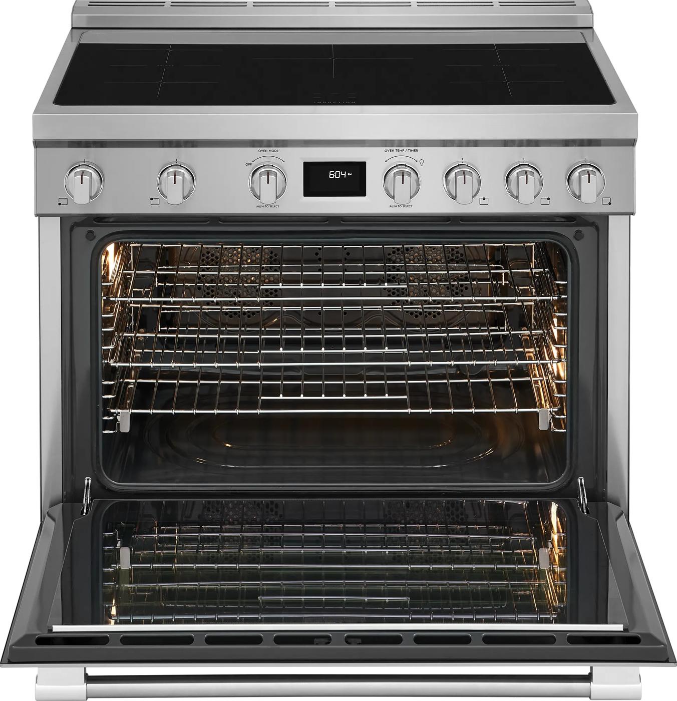 36" Induction Freestanding Range Stainless Steel-PCFI3670AF
