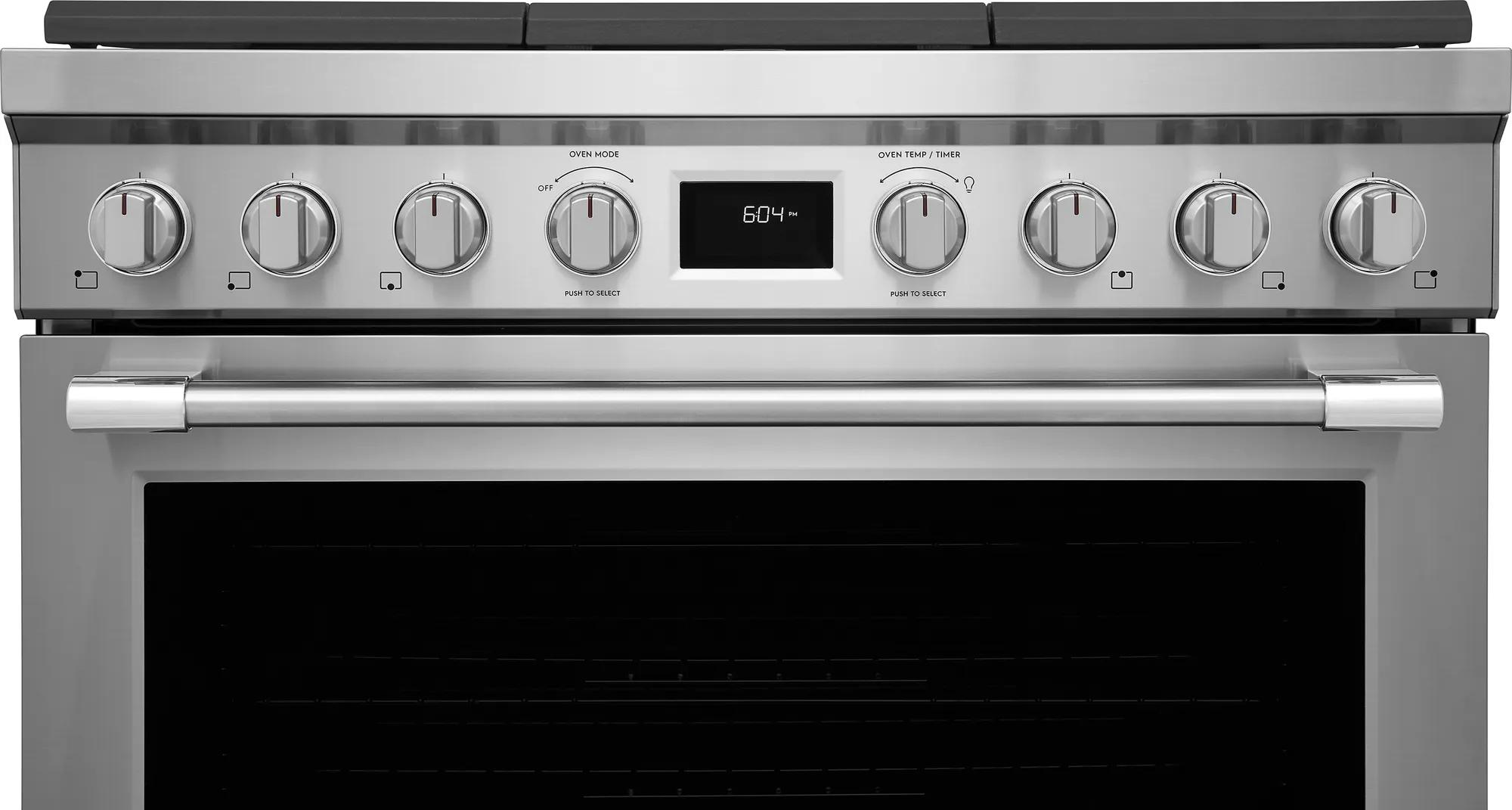 36" Dual-Fuel Freestanding Range Stainless Steel-PCFD3670AF