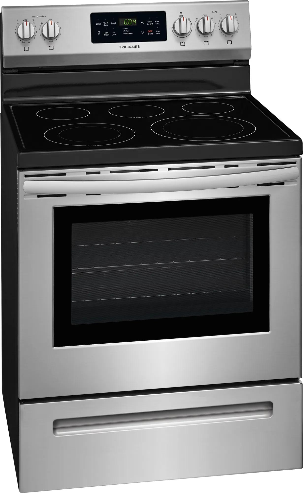 30" Electric Range Stainless Steel-CFEF3056US