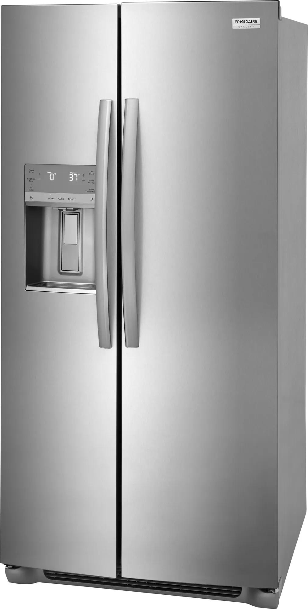 22 Cu. Ft. 33" Standard Depth Side by Side Refrigerator Stainless Steel-GRSS2352AF