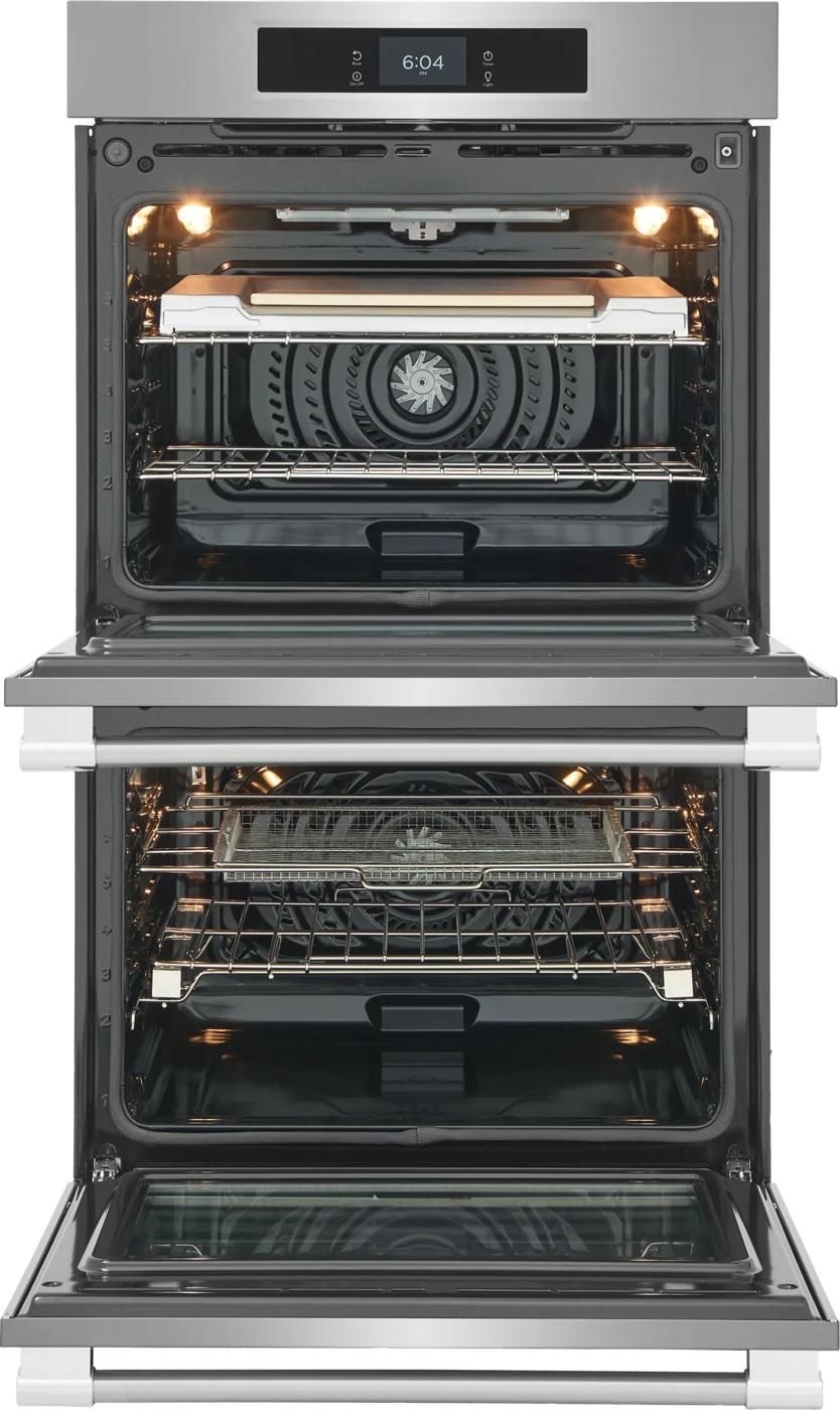 30" Double Wall Oven with Stone-Baked Pizza Stainless Steel-PCWD3085AF