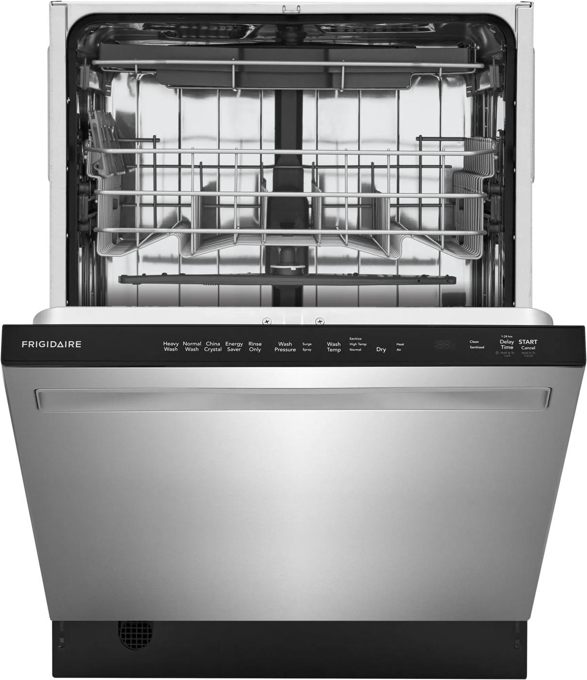 24" Stainless Steel Tub Built-In Dishwasher Stainless Steel-FDSP4501AS