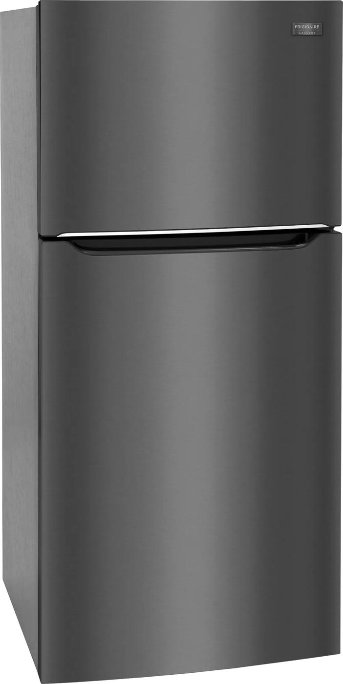 20 Cu. Ft. Garage Ready Top Freezer Refrigerator Black Stainless Steel-FGHT2055VD