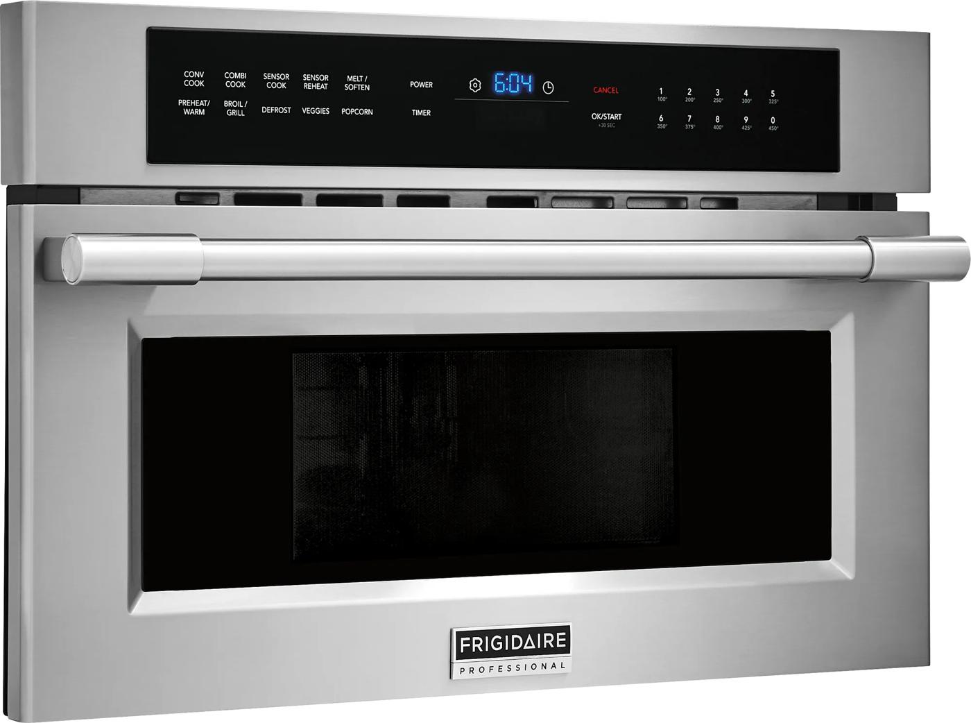 30" Built-In Convection Microwave Oven with Drop-Down Door Stainless Steel-FPMO3077TF