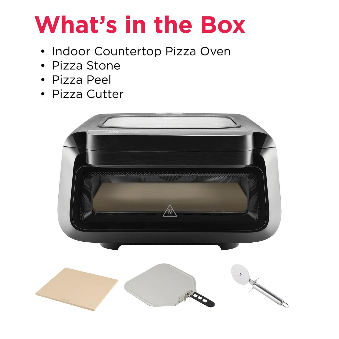 Indoor Pizza Oven Black-FRPO210BC