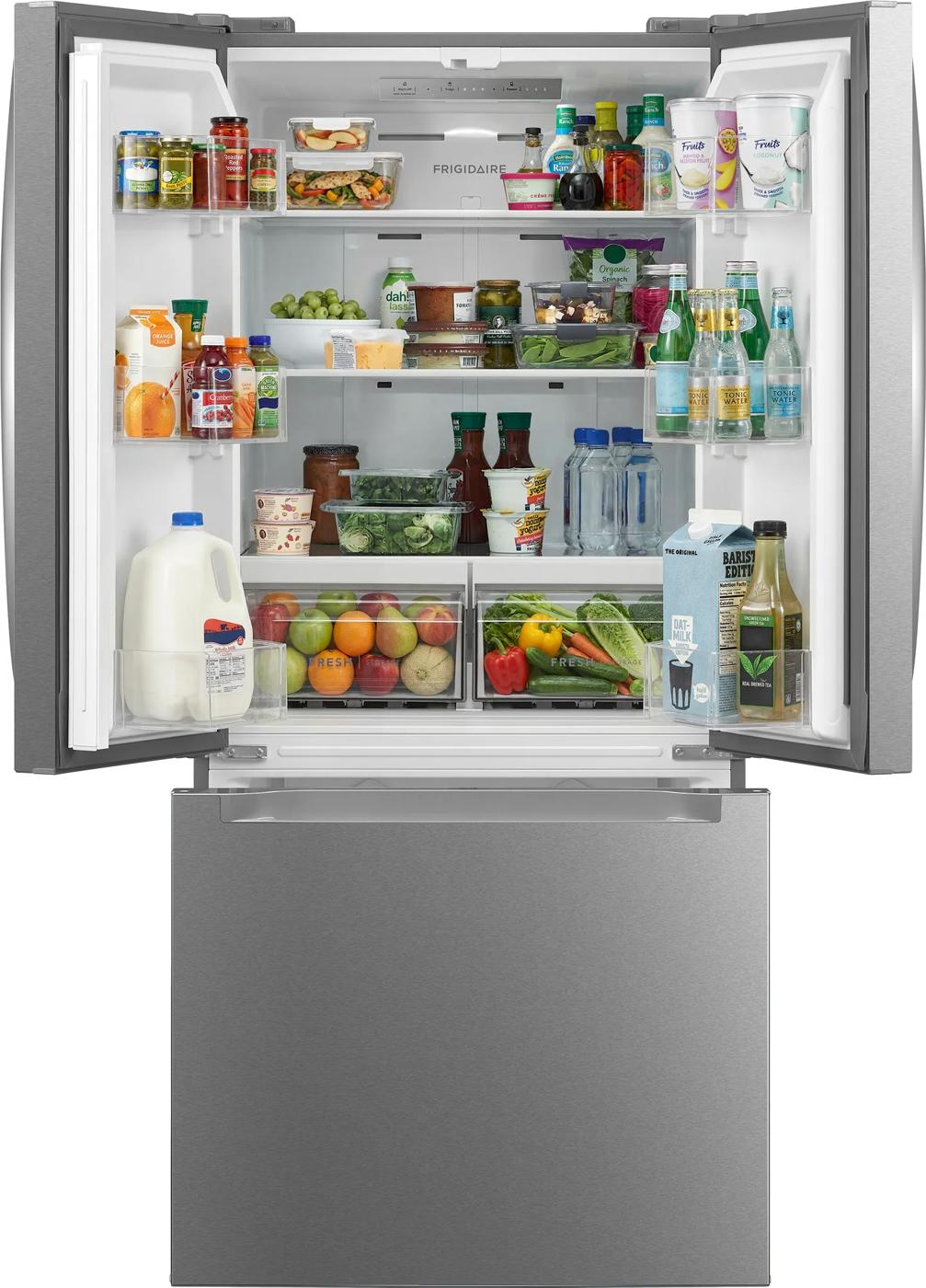 19 Cu. Ft. Standard-Depth French Door Refrigerator Stainless Steel-FRFN1801AF