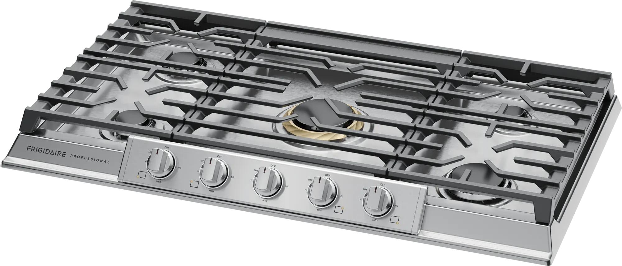 36" Gas Cooktop Stainless Steel-PCCG3680AS