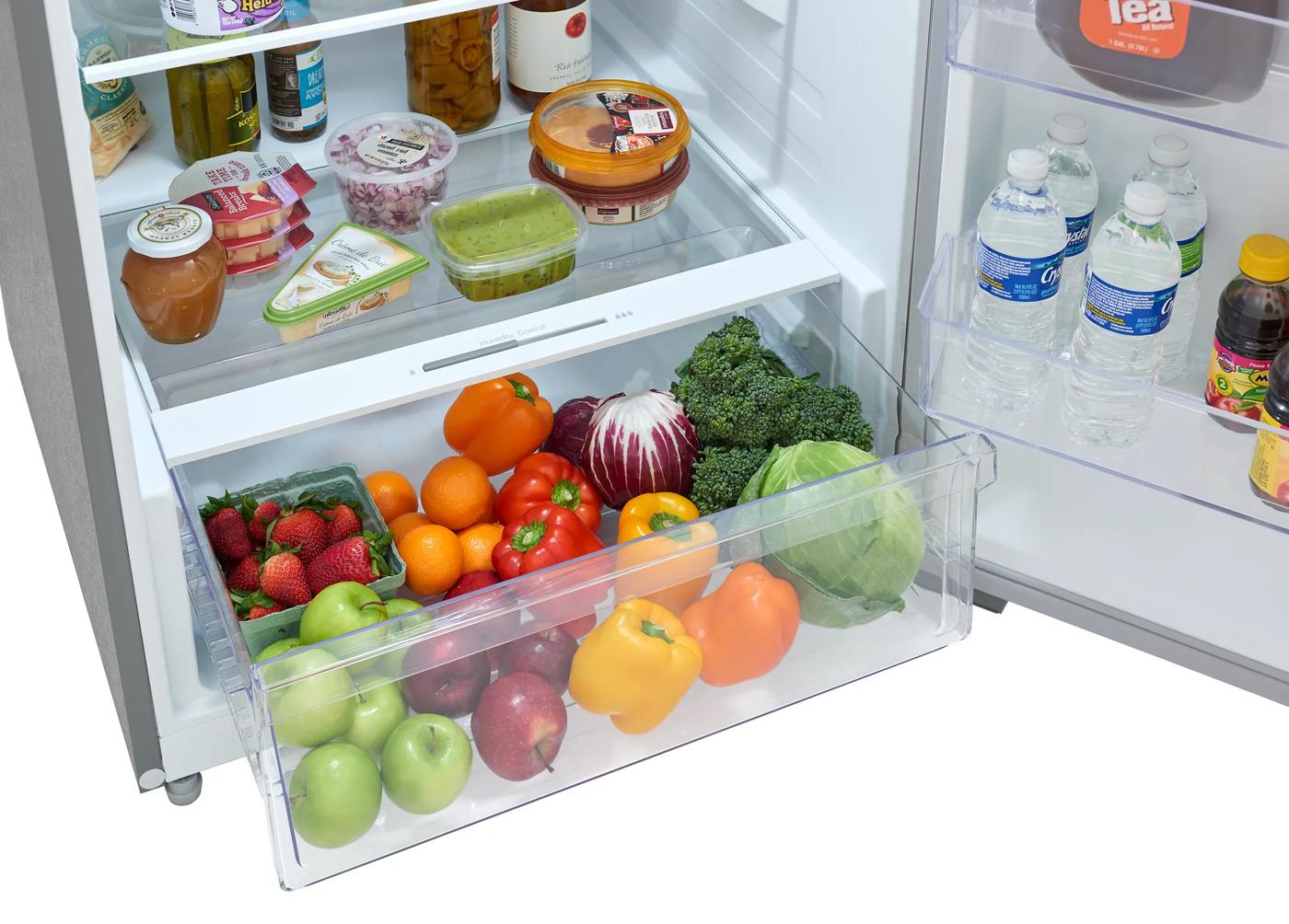 16 Cu. Ft. Garage Ready Top Freezer Refrigerator Stainless Steel-FRTE1622AS