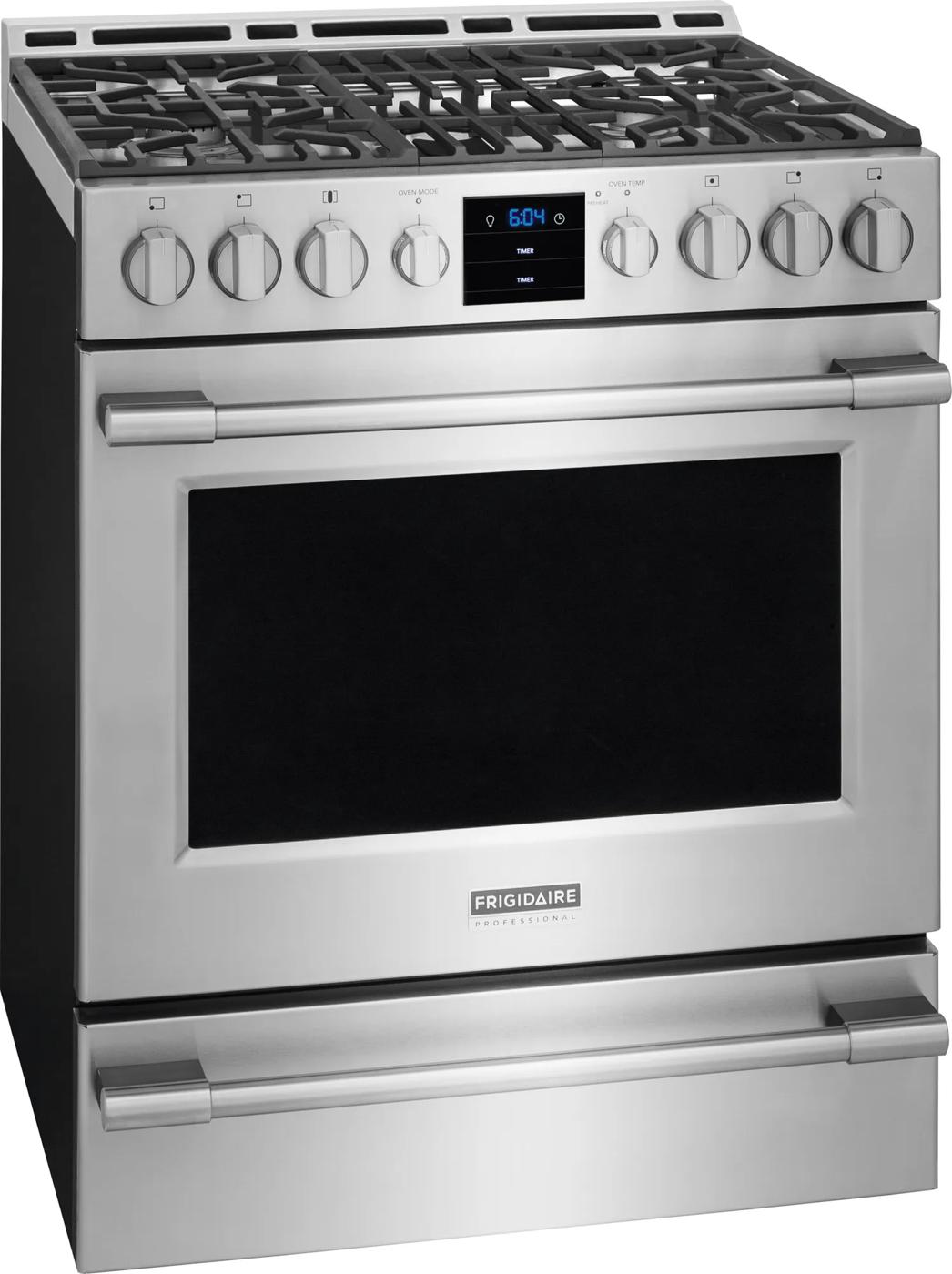 30" Gas Front Control Freestanding Stainless Steel-FPGH3077RF