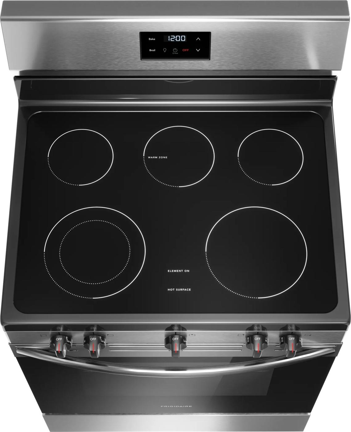 Cuisinière électrique de 30 po Acier inoxydable-FCRE305CBS