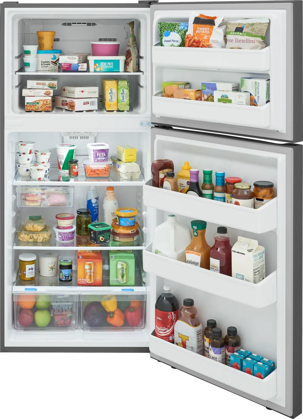 Réfrigérateur à congélateur supérieur Garage Ready de 18 pi3 Acier inoxydable-FRTE1835AS