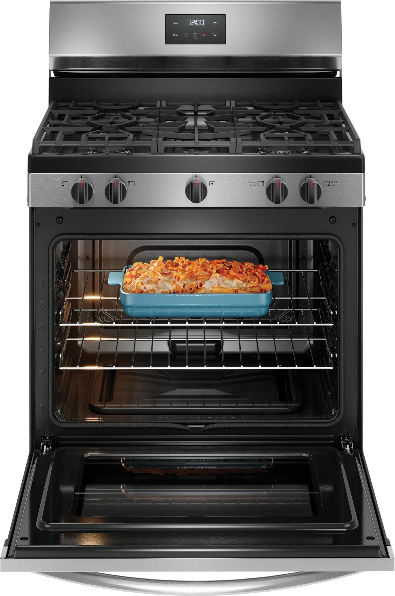 Cuisinière à gaz de 30 po Acier inoxydable-FCRG3052BS